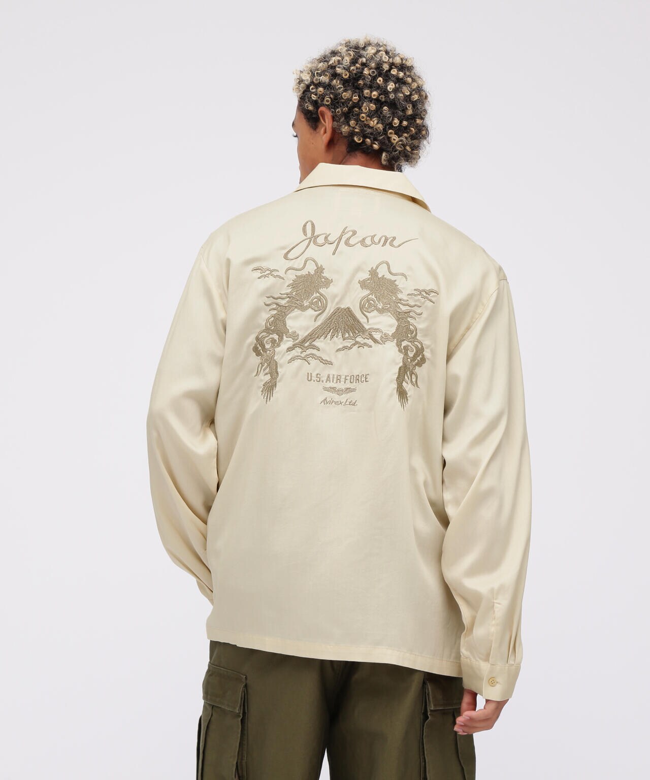 《WEB限定》DOUBLE DRAGON SOUVENIR SHIRT / ダブルドラゴン スーベニア シャツ / AVIREX