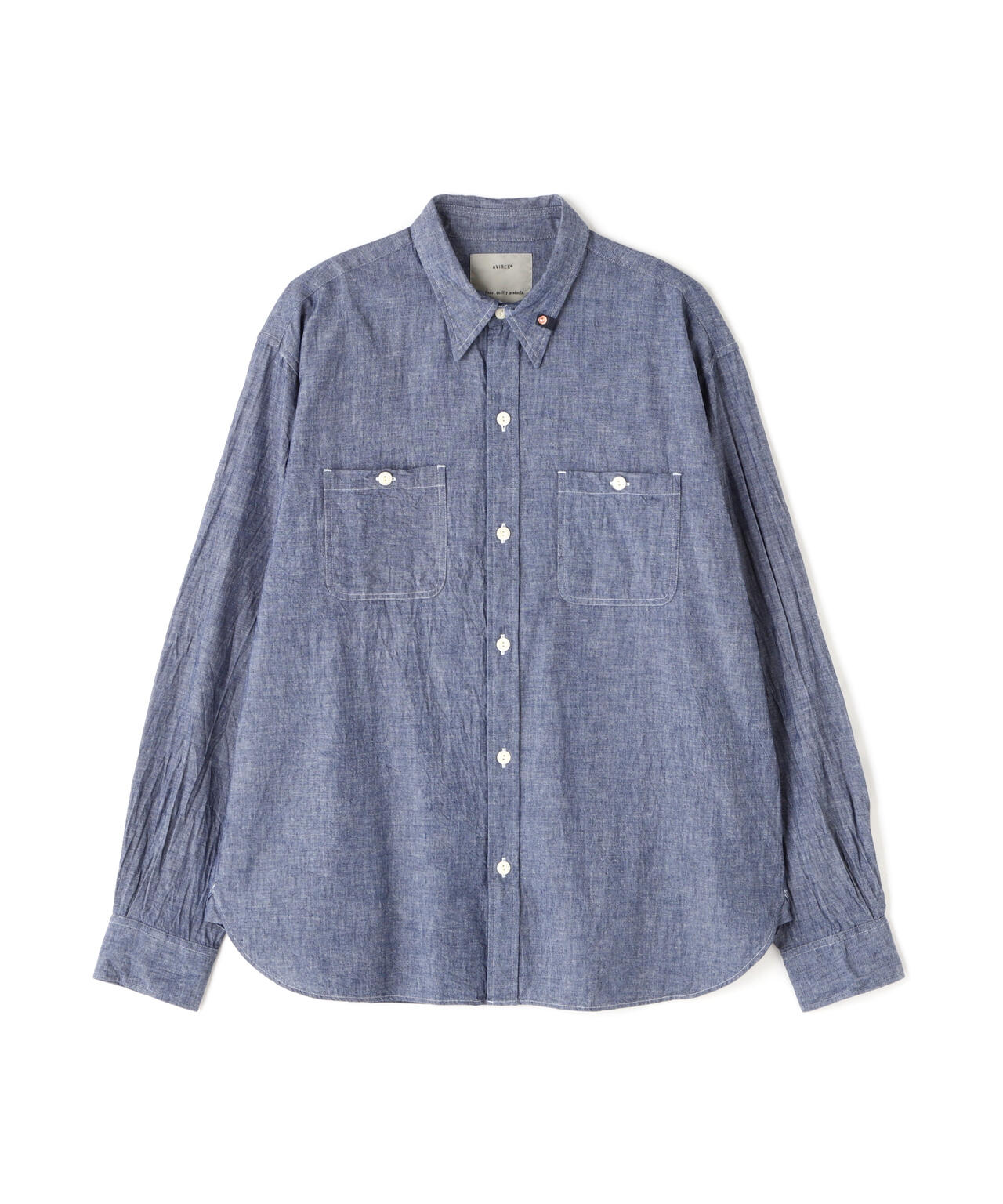 《TFQP by HANDROOM》JAPAN MADE CHAMBRAY SHIRT / ジャパンメイド シャンブレ