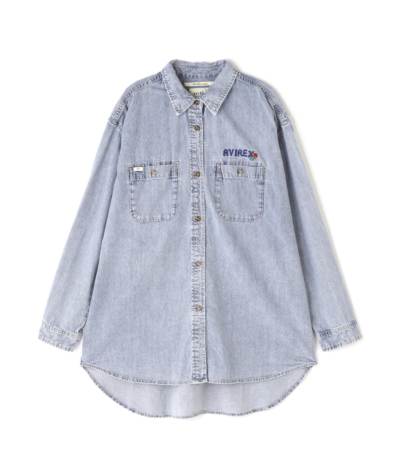 HAND LIKE EMBROIDERY SHIRTS/ハンドライク刺繍シャツ