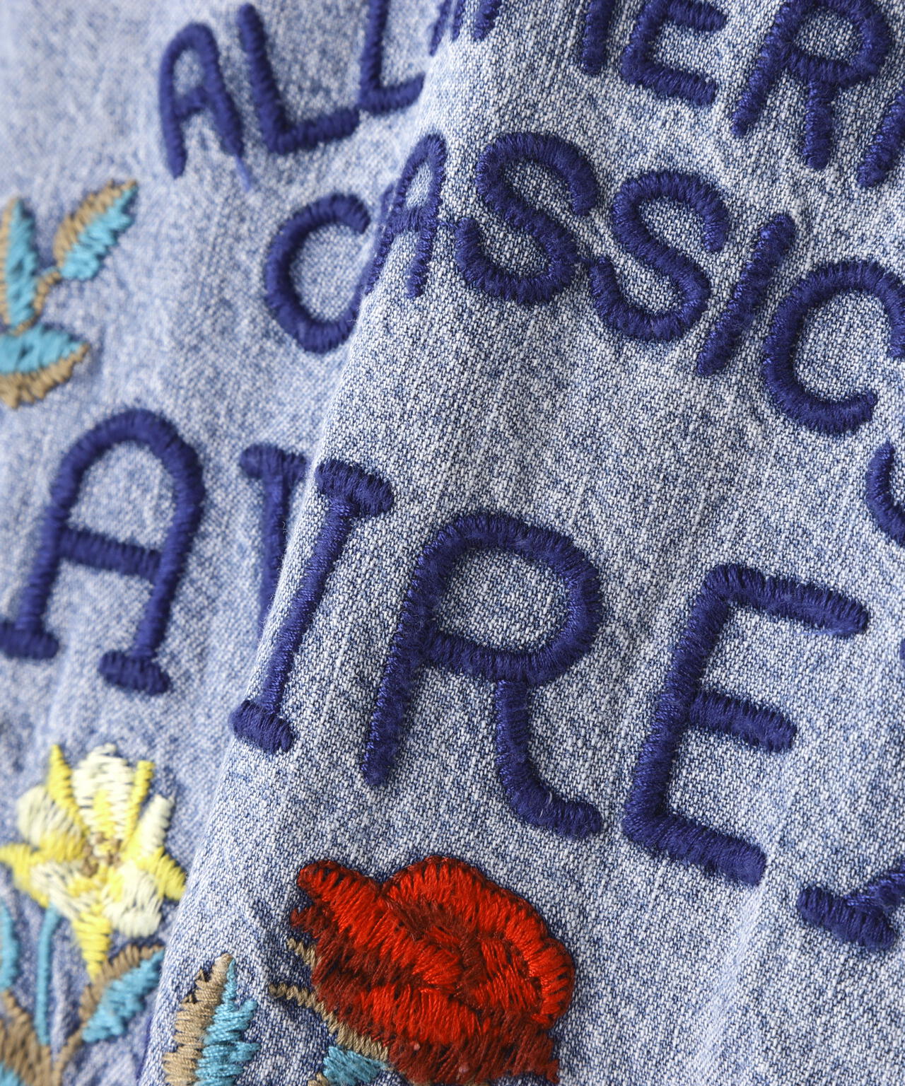 HAND LIKE EMBROIDERY SHIRTS/ハンドライク刺繍シャツ