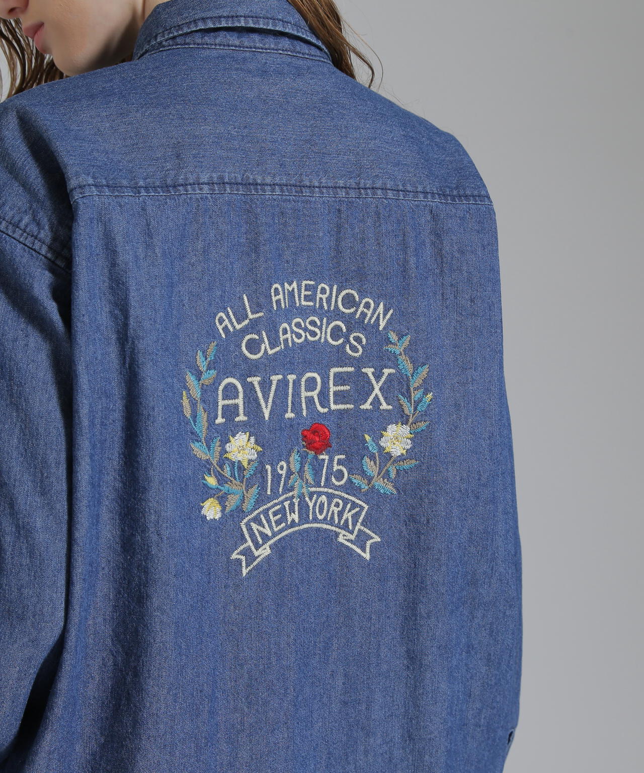 HAND LIKE EMBROIDERY SHIRTS/ハンドライク刺繍シャツ
