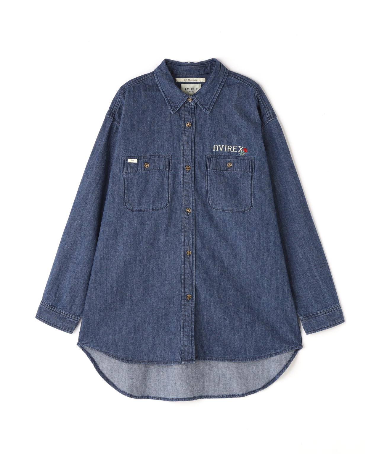 HAND LIKE EMBROIDERY SHIRTS/ハンドライク刺繍シャツ