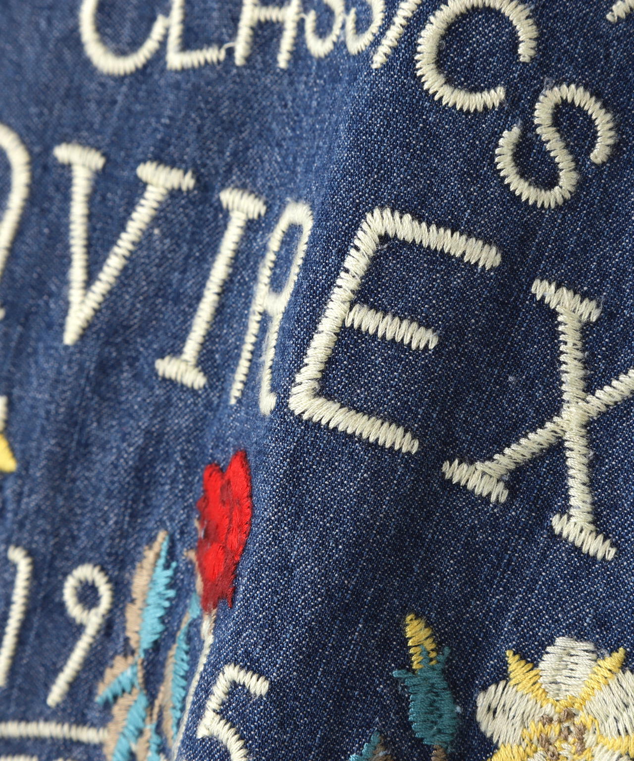 HAND LIKE EMBROIDERY SHIRTS/ハンドライク刺繍シャツ
