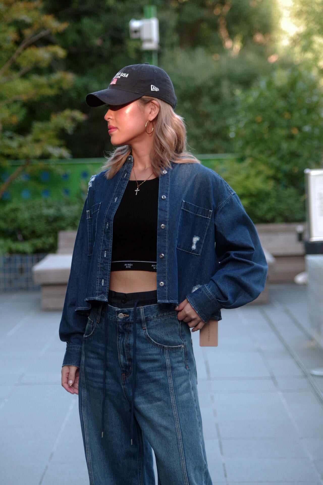 《Belle LINE》L/S DENIM SHIRT/デニムシャツ
