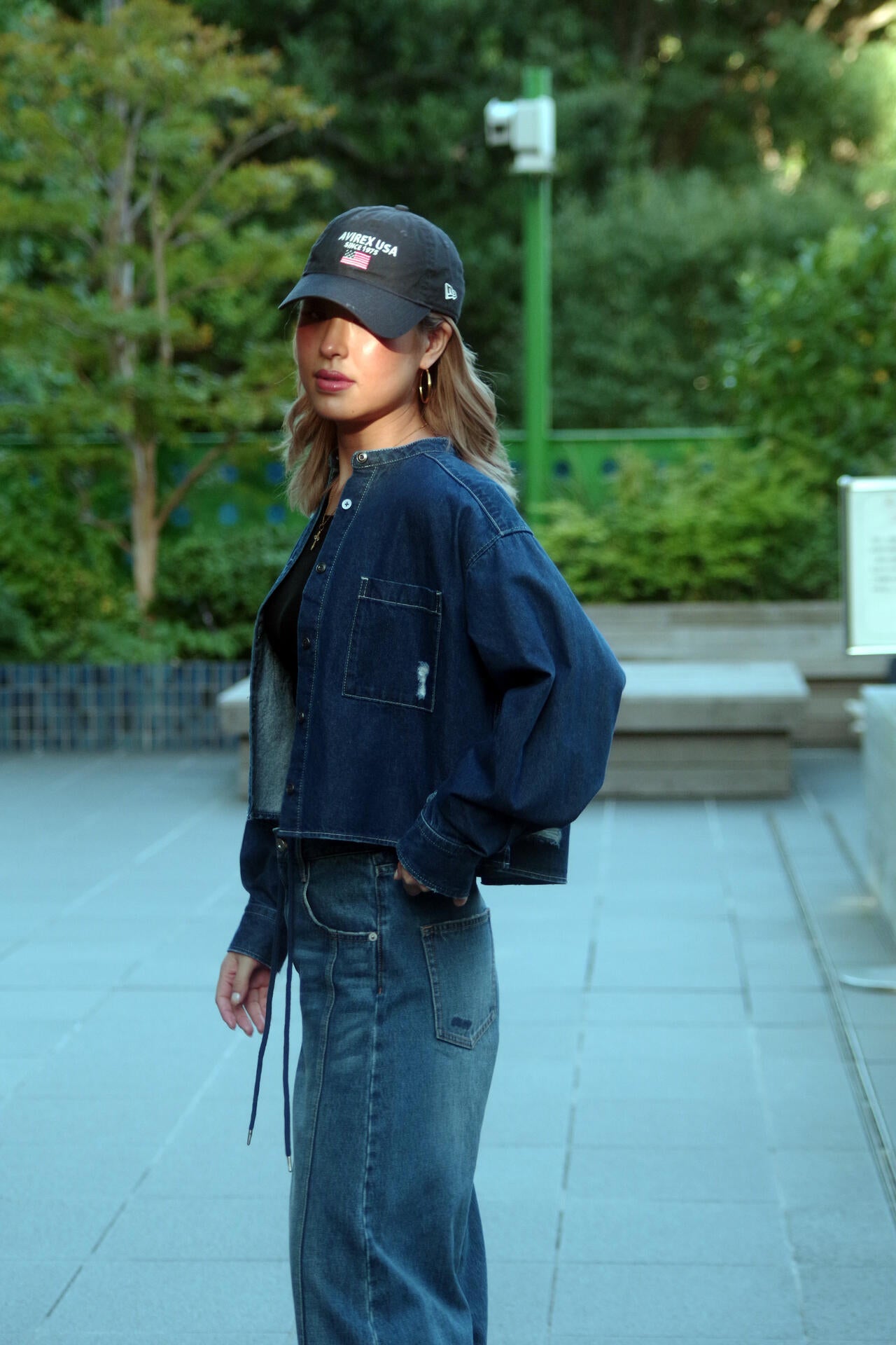 《Belle LINE》L/S DENIM SHIRT/デニムシャツ