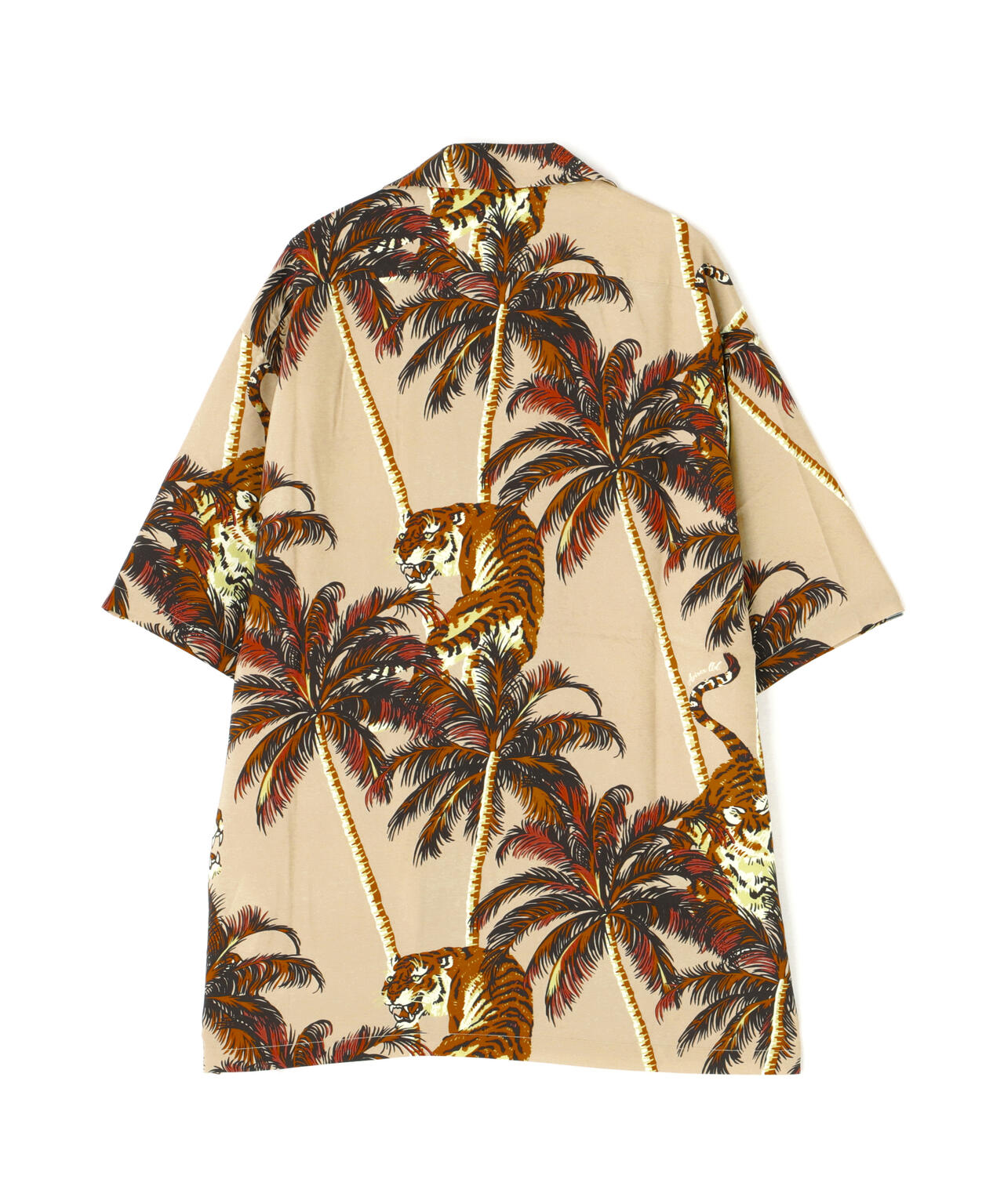 ALOHA SHIRT "TIGER & PALM TREE" / アロハシャツ "タイガー& パームツリー" / AVIREX