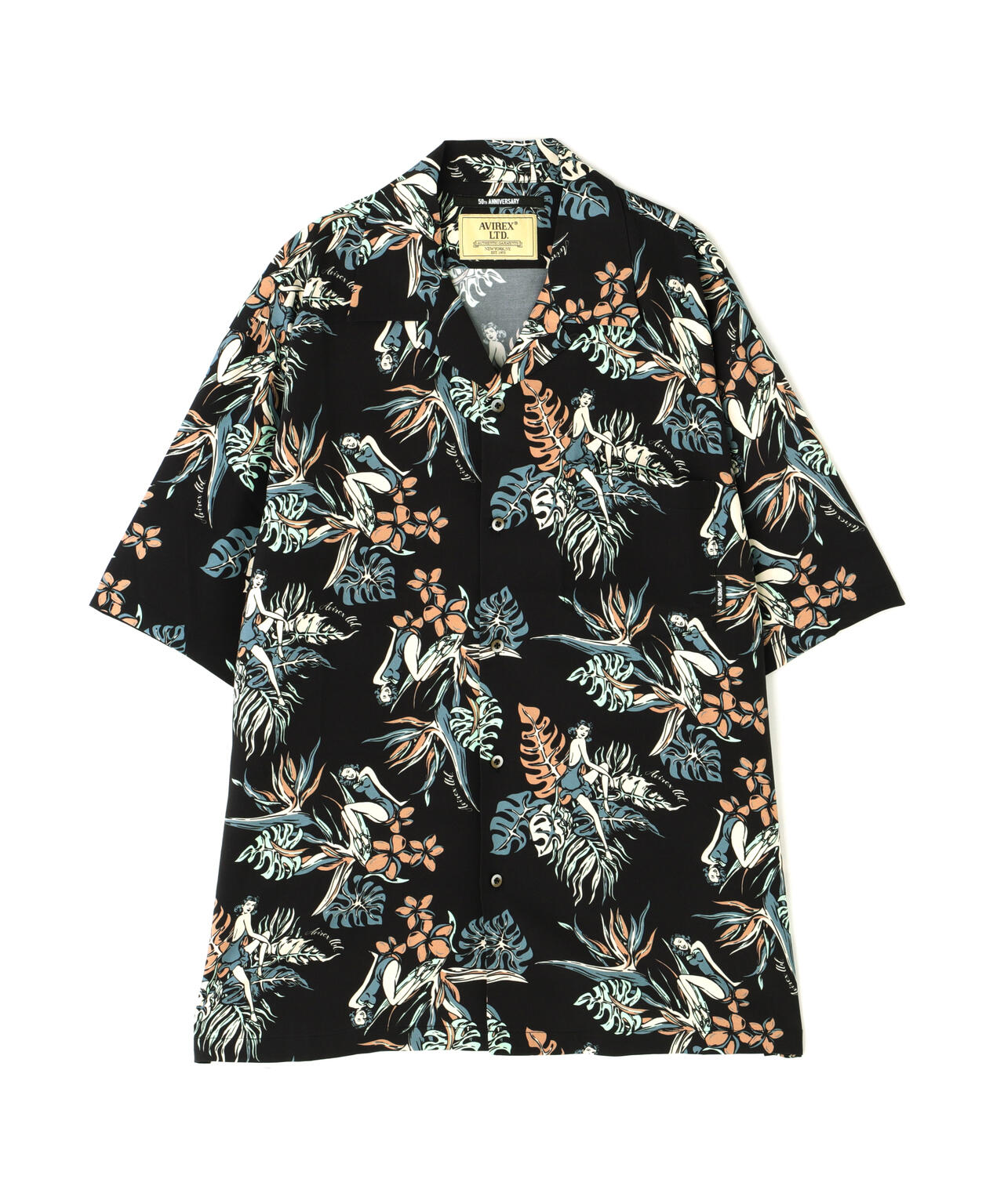 ALOHA SHIRT "TROPICAL GIRL" / アロハシャツ "トロピカルガール" / AVIREX / アヴィレックス