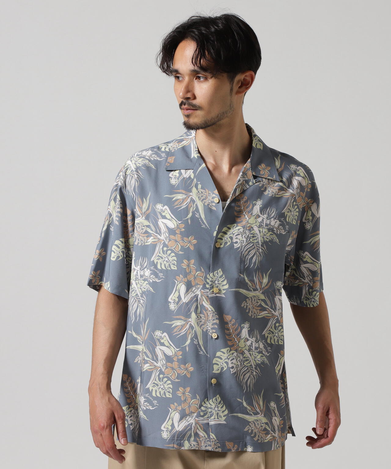 ALOHA SHIRT "TROPICAL GIRL" / アロハシャツ "トロピカルガール" / AVIREX / アヴィレックス