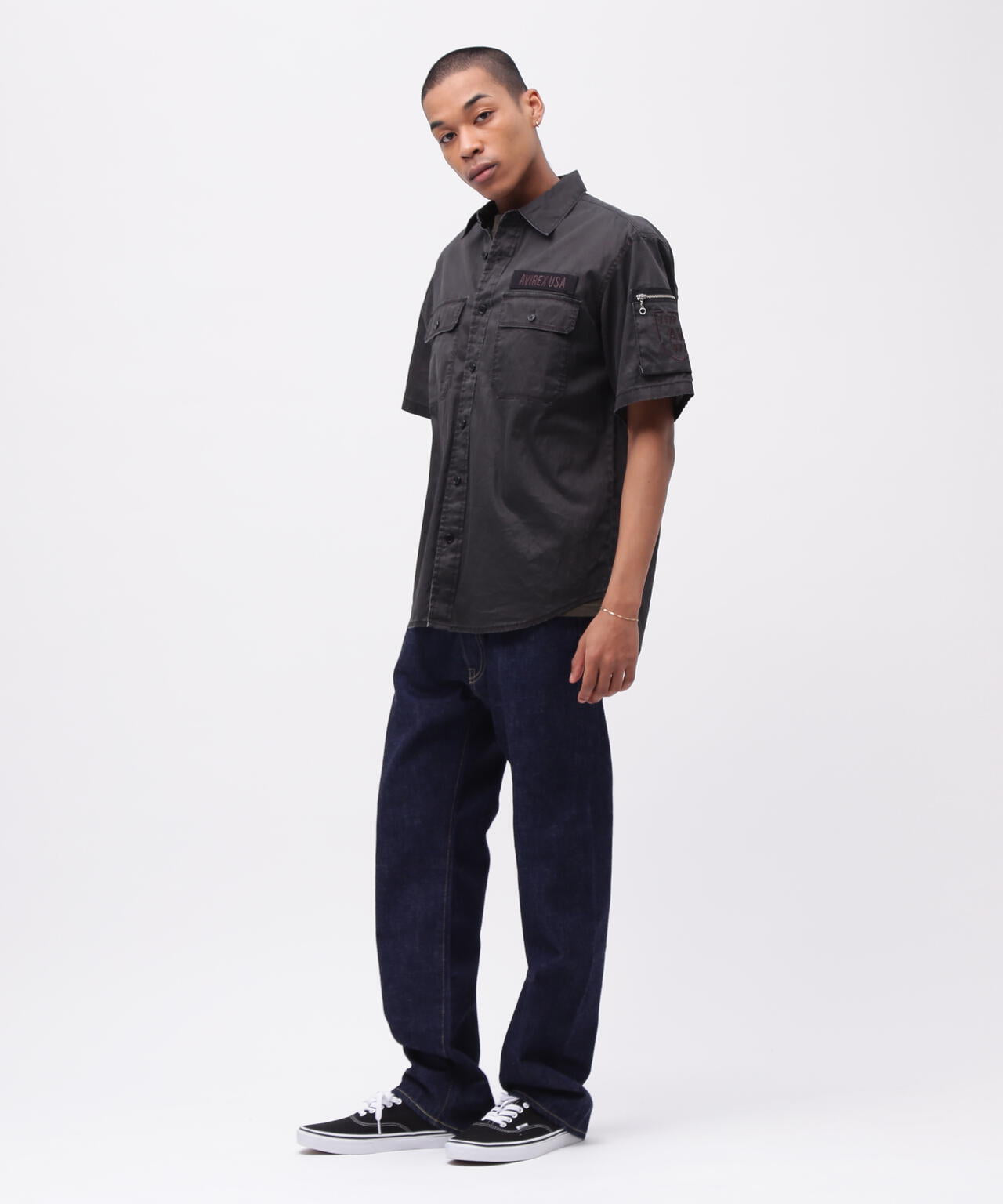 《50th Anniversary》PIGMENT FATIGUE SHIRT / ピグメント ファティーグ シャツ / AVIREX /