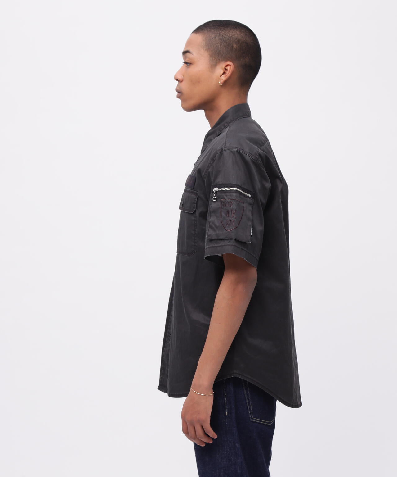 《50th Anniversary》PIGMENT FATIGUE SHIRT / ピグメント ファティーグ シャツ / AVIREX /