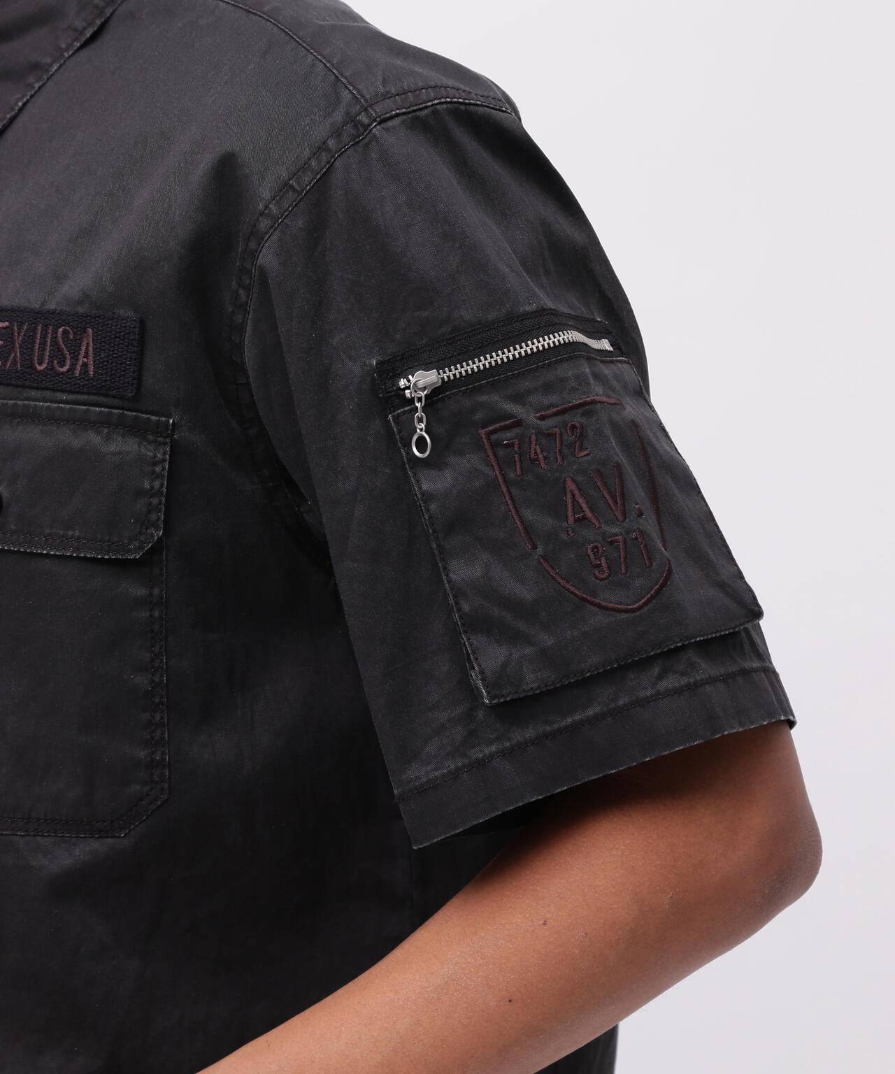 《50th Anniversary》PIGMENT FATIGUE SHIRT / ピグメント ファティーグ シャツ / AVIREX /