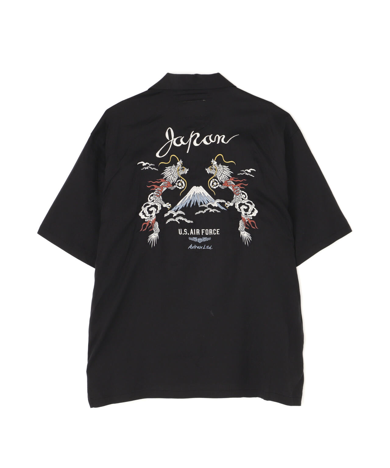 DOUBLE DRAGON SOUVENIR SHIRT / ダブルドラゴン スーベニア 半袖シャツ / AVIREX / アヴィレックス
