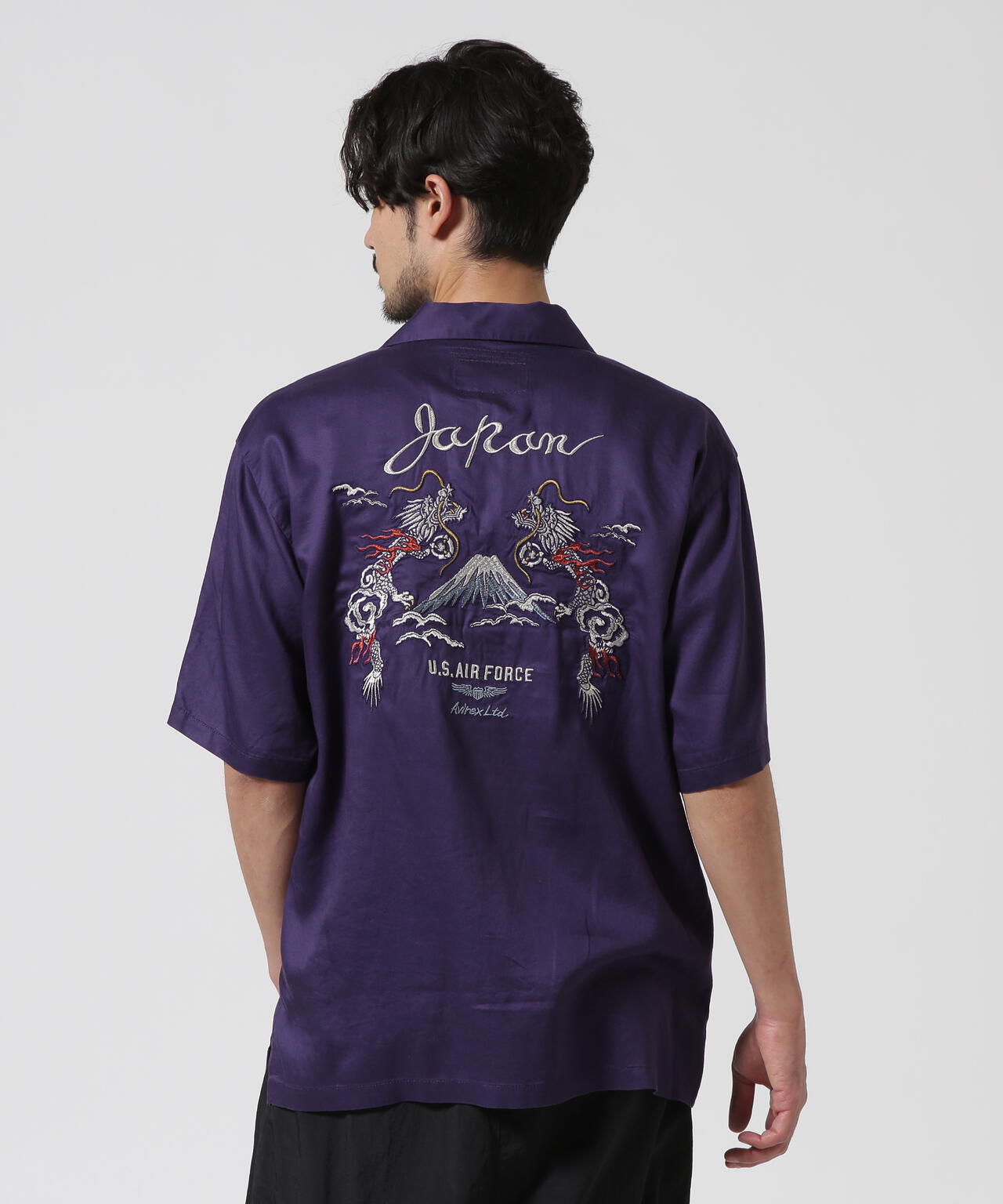 DOUBLE DRAGON SOUVENIR SHIRT / ダブルドラゴン スーベニア 半袖シャツ / AVIREX / アヴィレックス
