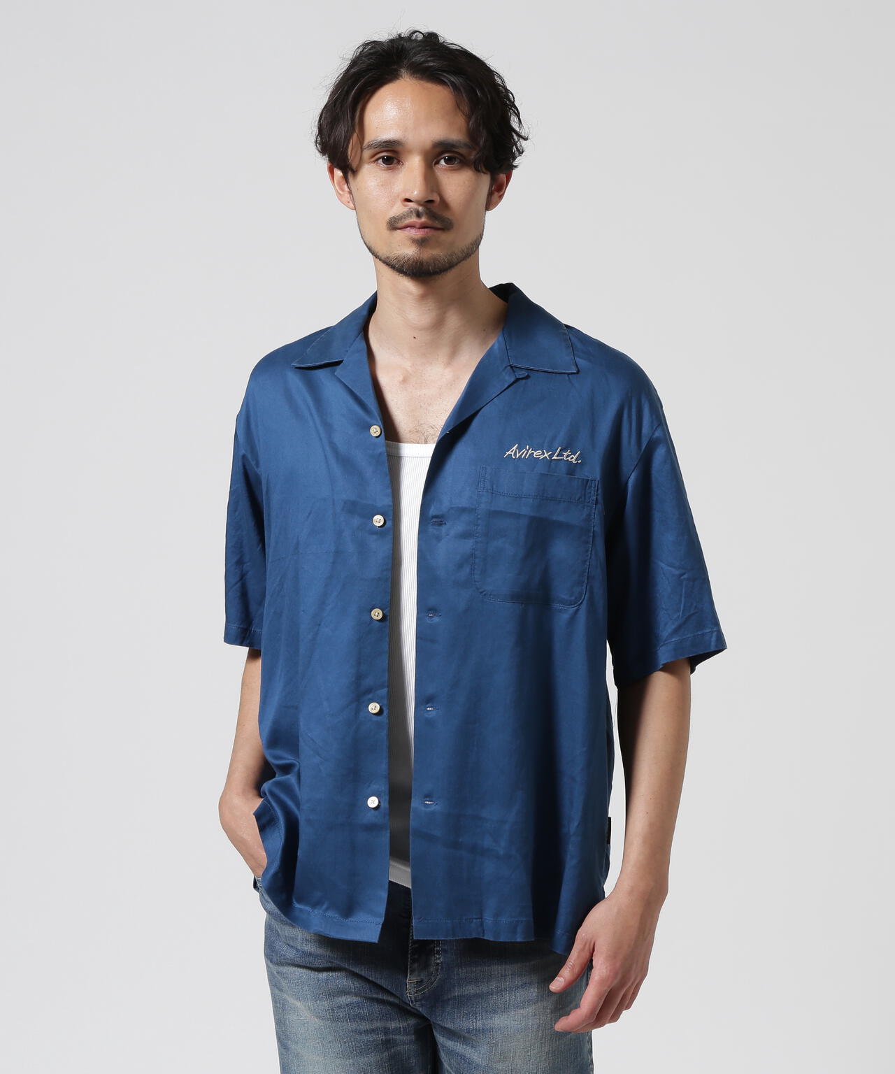 DOUBLE DRAGON SOUVENIR SHIRT / ダブルドラゴン スーベニア 半袖シャツ / AVIREX / アヴィレックス