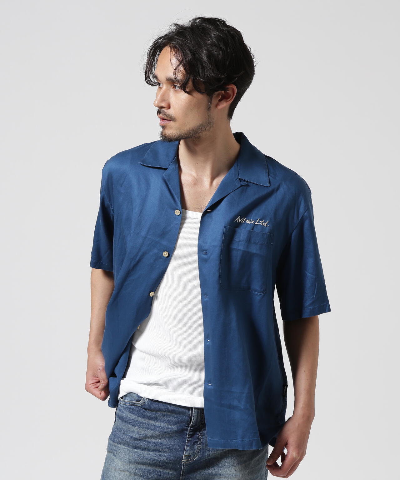 DOUBLE DRAGON SOUVENIR SHIRT / ダブルドラゴン スーベニア 半袖シャツ / AVIREX / アヴィレックス