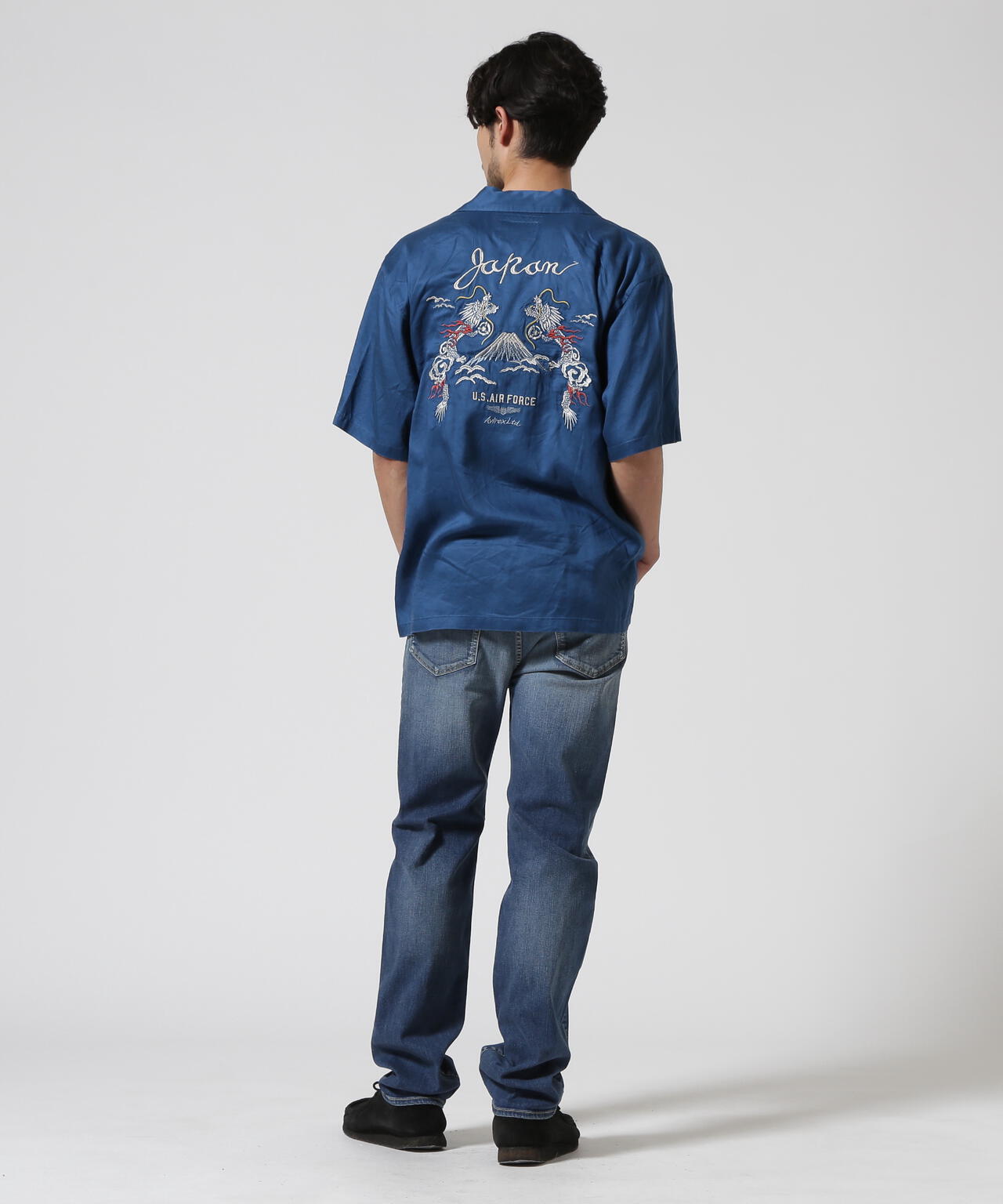 DOUBLE DRAGON SOUVENIR SHIRT / ダブルドラゴン スーベニア 半袖シャツ / AVIREX / アヴィレックス