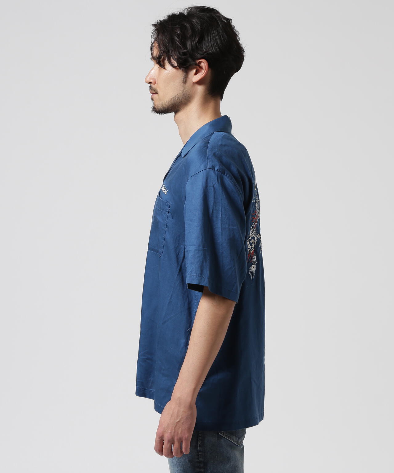 DOUBLE DRAGON SOUVENIR SHIRT / ダブルドラゴン スーベニア 半袖シャツ / AVIREX / アヴィレックス