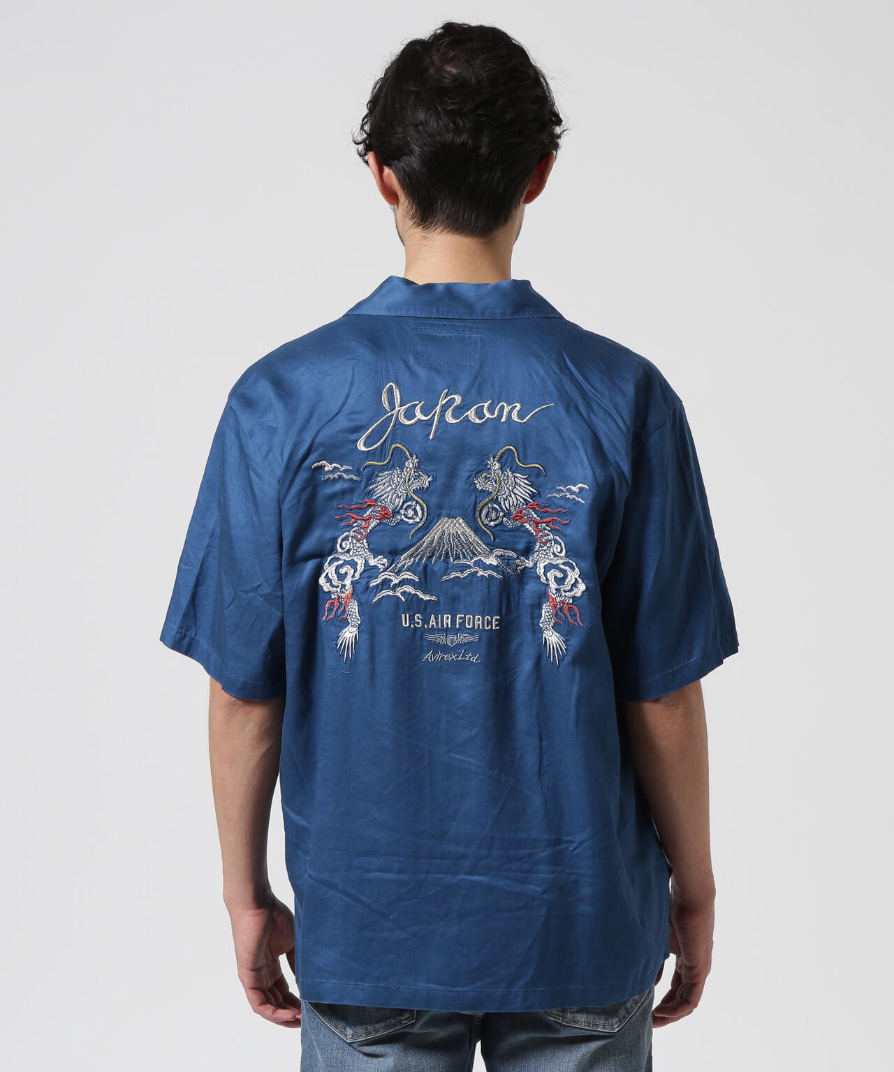 DOUBLE DRAGON SOUVENIR SHIRT / ダブルドラゴン スーベニア 半袖シャツ / AVIREX / アヴィレックス