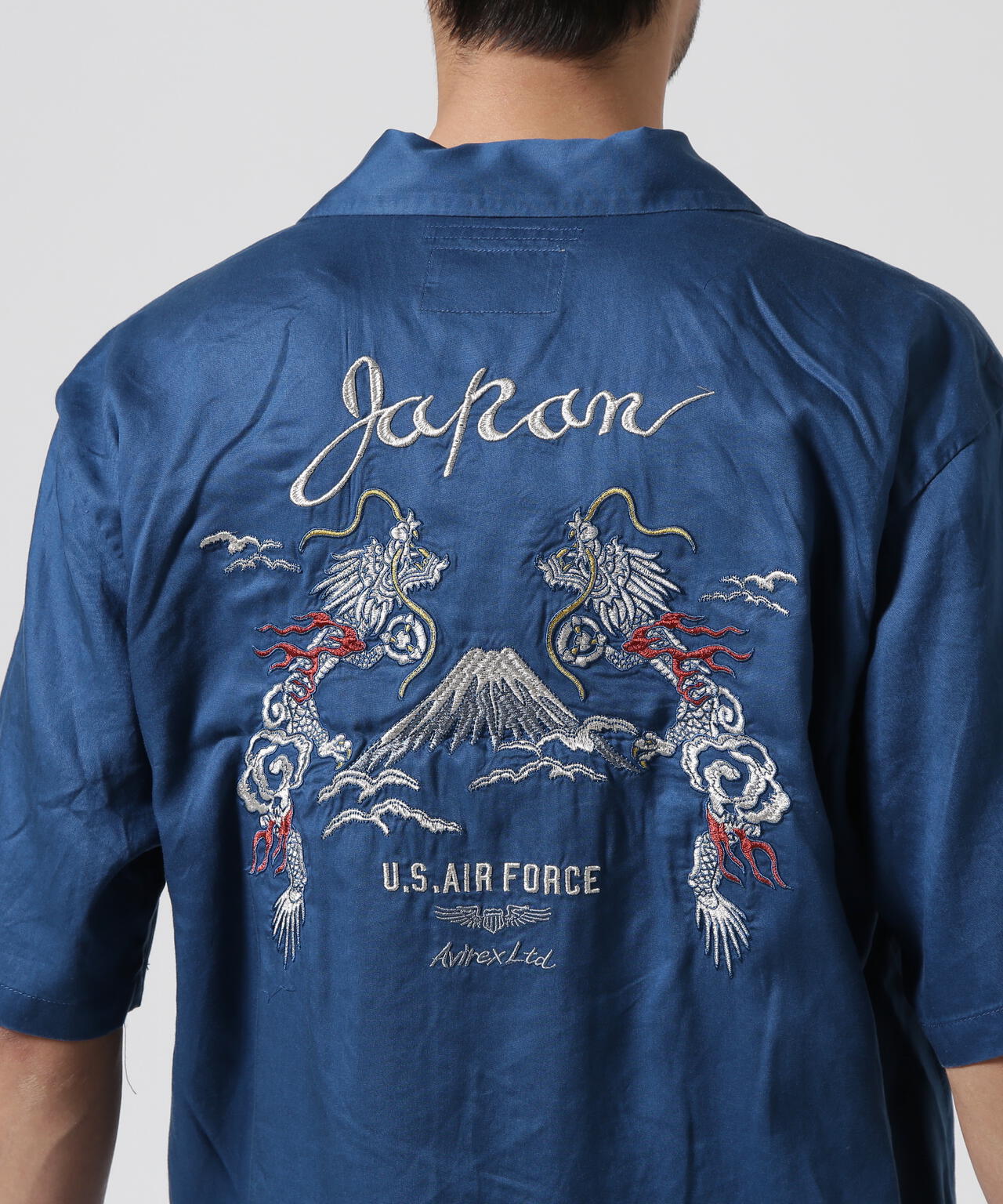 DOUBLE DRAGON SOUVENIR SHIRT / ダブルドラゴン スーベニア 半袖シャツ / AVIREX / アヴィレックス