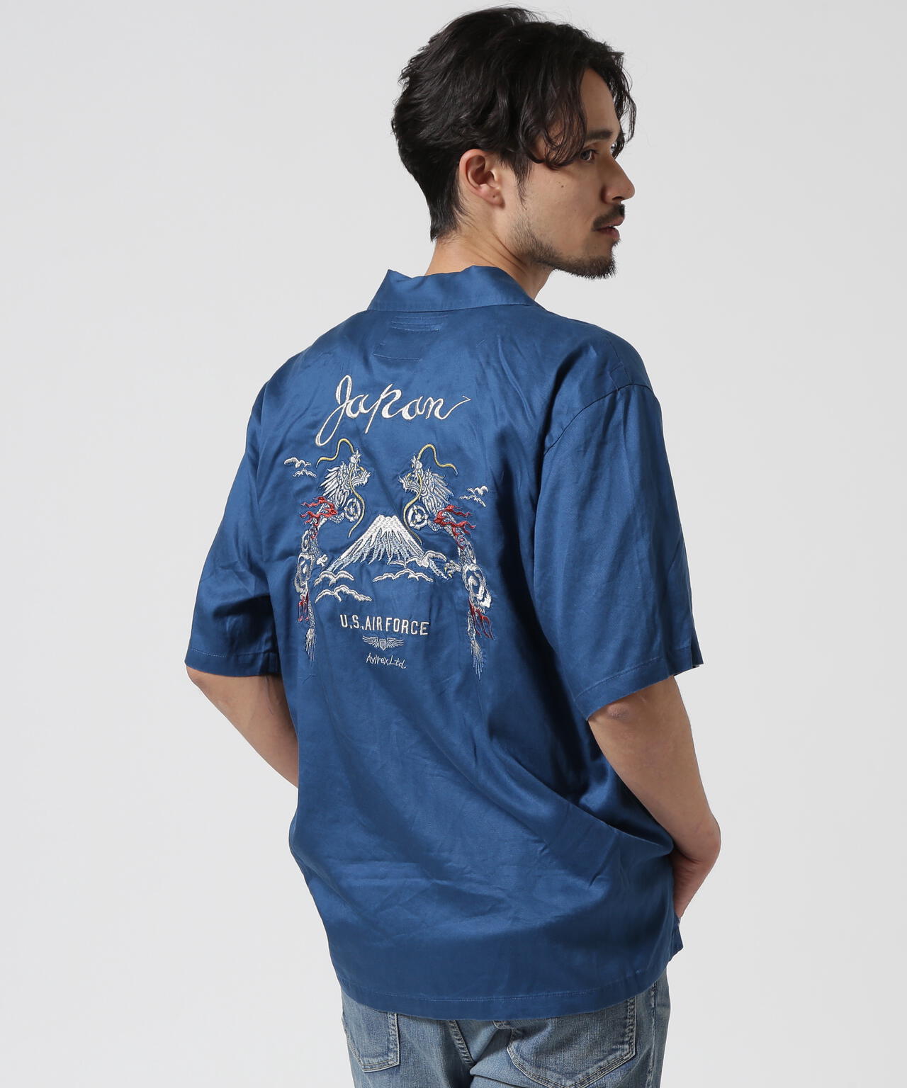 DOUBLE DRAGON SOUVENIR SHIRT / ダブルドラゴン スーベニア 半袖シャツ / AVIREX / アヴィレックス