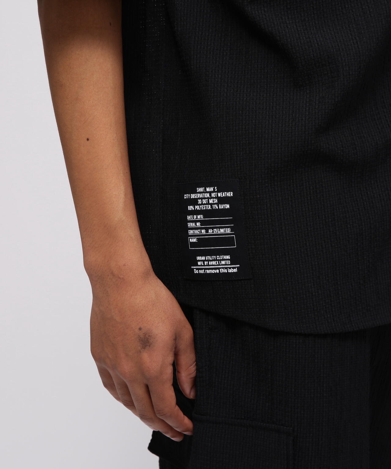 《直営店限定》3D DOT SHIRT / 半袖シャツ / AVIREX / アヴィレックス