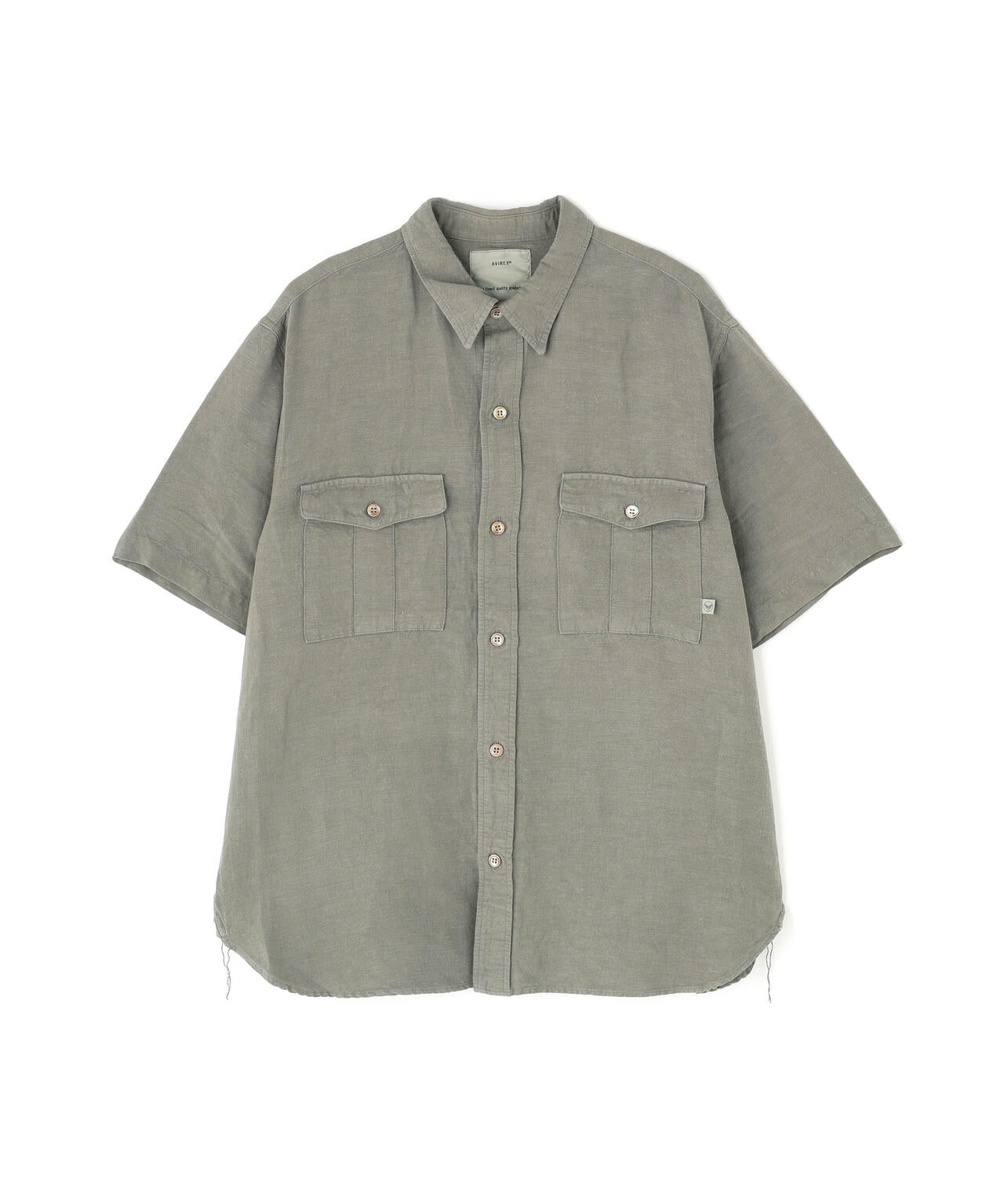 《TFQP by HANDROOM》UTILITY SHORTSLEEVE SHIRT FLAT BLACK / 半袖シャツ