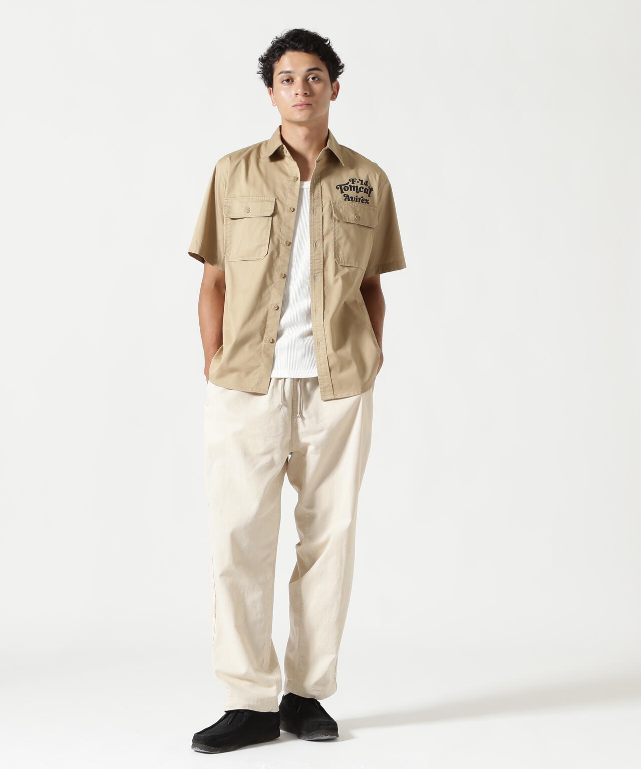 《WEB&DEPOT限定》TWILL TOMCAT SHIRT