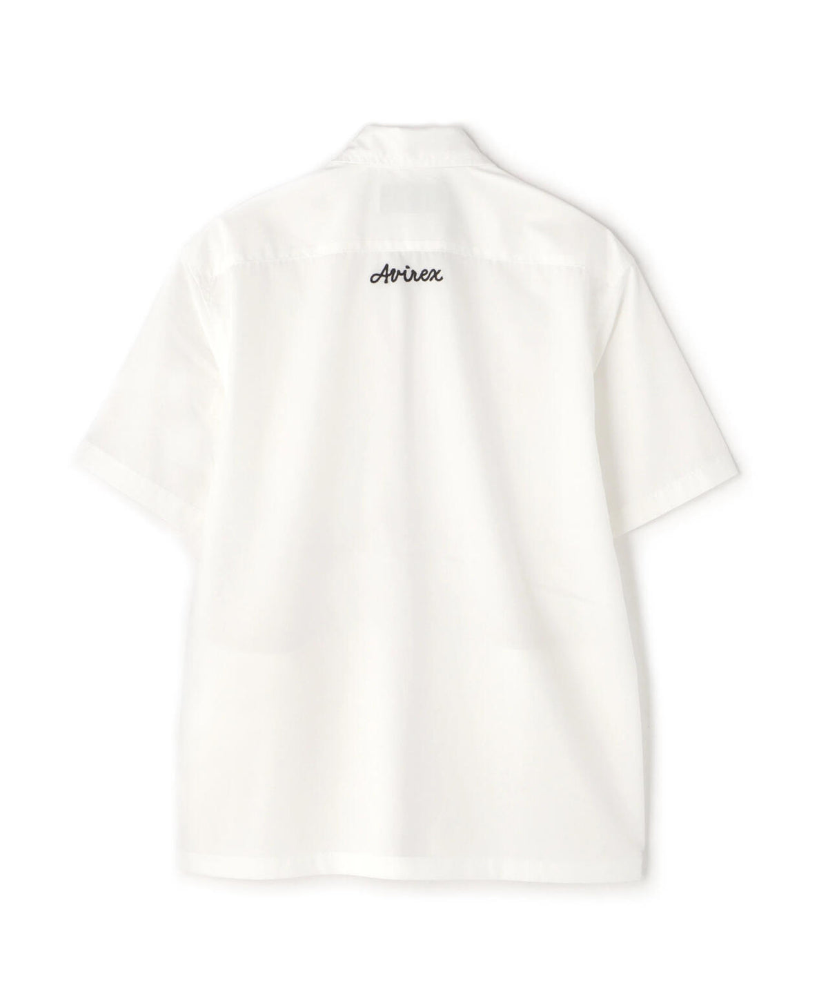 《WEB&DEPOT限定》ZIP UP WORK SHIRT "25" / ジップアップ ワーク半袖シャツ / AVIREX