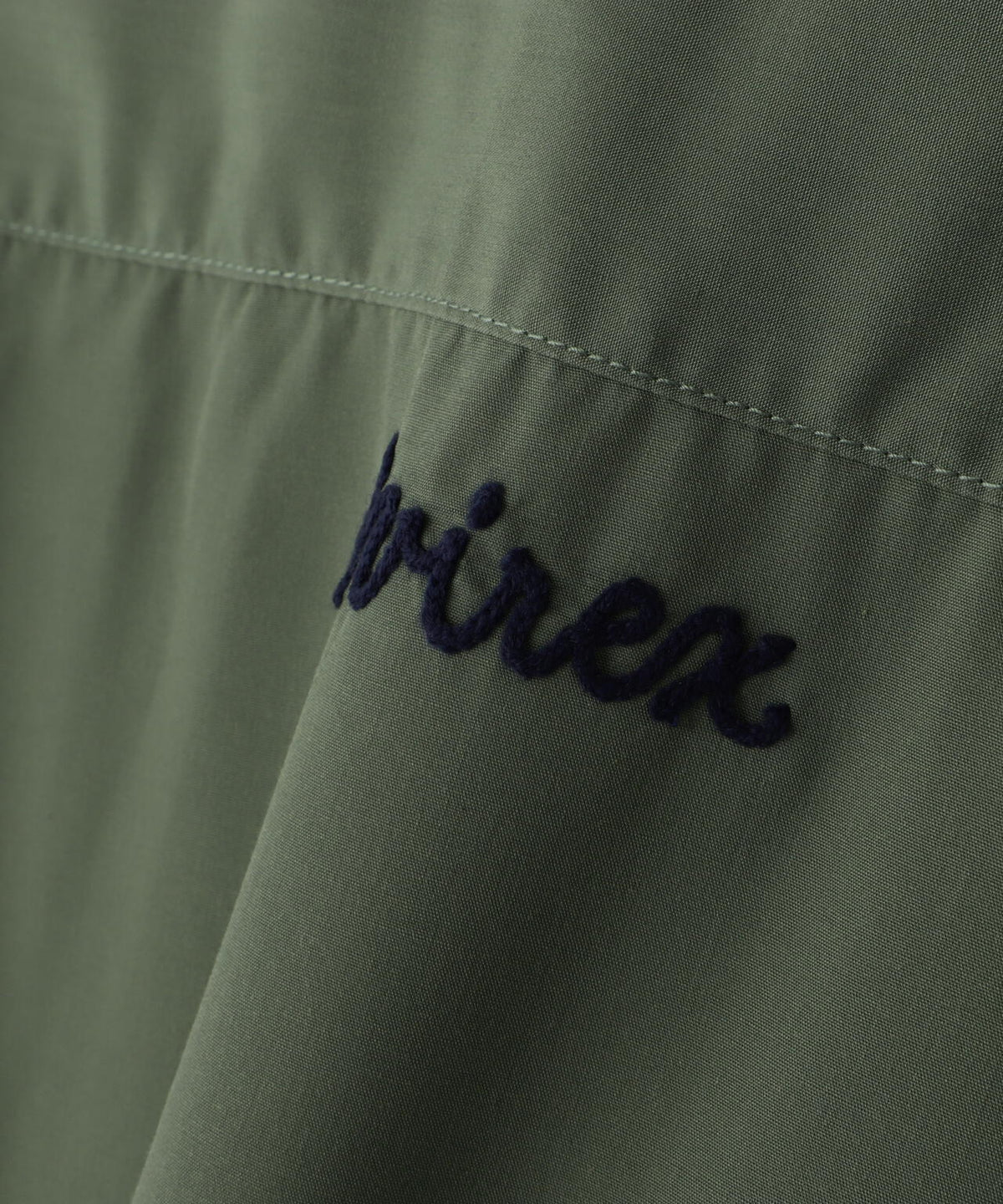 《WEB&DEPOT限定》ZIP UP WORK SHIRT "25" / ジップアップ ワーク半袖シャツ / AVIREX