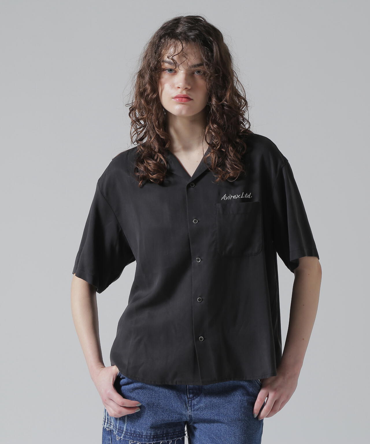 《直営店限定》WOMEN'S DOUBLE DRAGON SOUVENIR SHIRT/ダブルドラゴンスーベニアシャツ