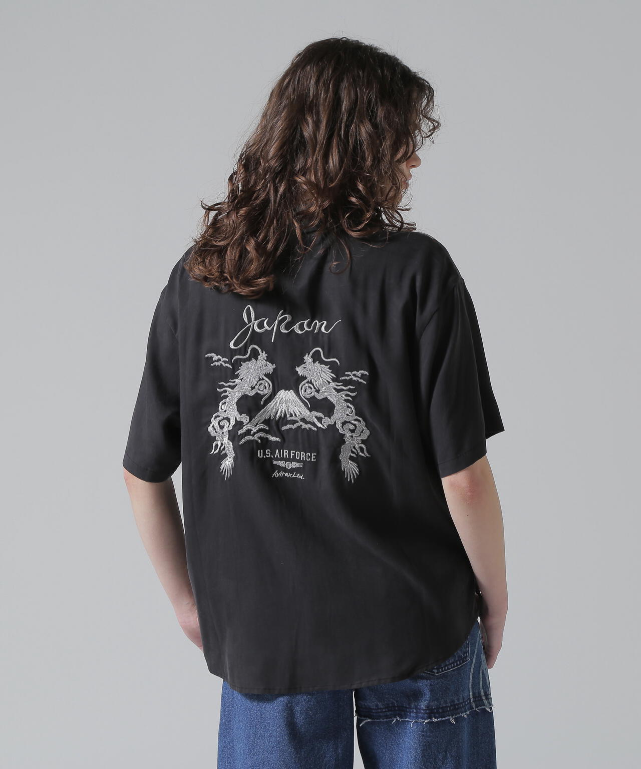 《直営店限定》WOMEN'S DOUBLE DRAGON SOUVENIR SHIRT/ダブルドラゴンスーベニアシャツ