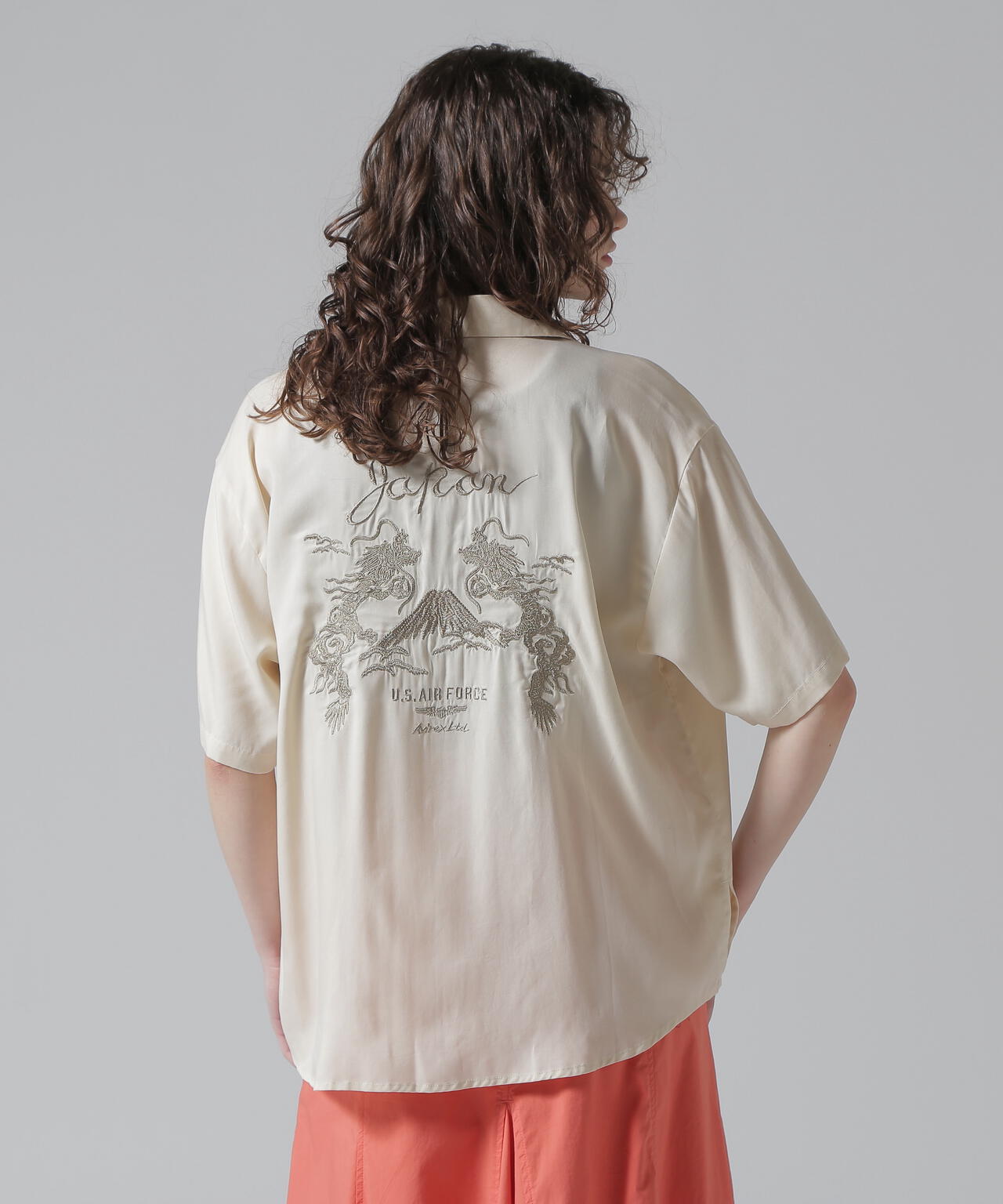 《直営店限定》WOMEN'S DOUBLE DRAGON SOUVENIR SHIRT/ダブルドラゴンスーベニアシャツ