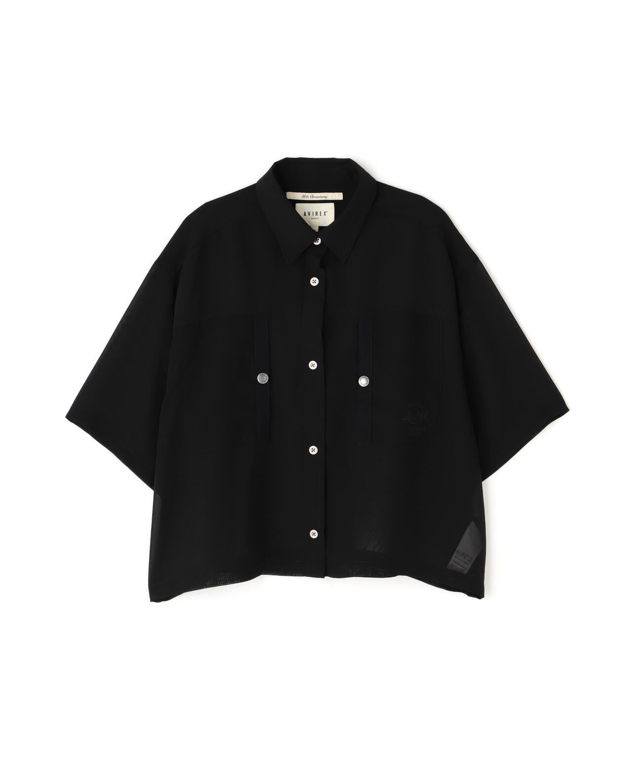 《WOMAN/直営店限定》EMBROIDERY SHEER SHIRT/刺繍シアーシャツ