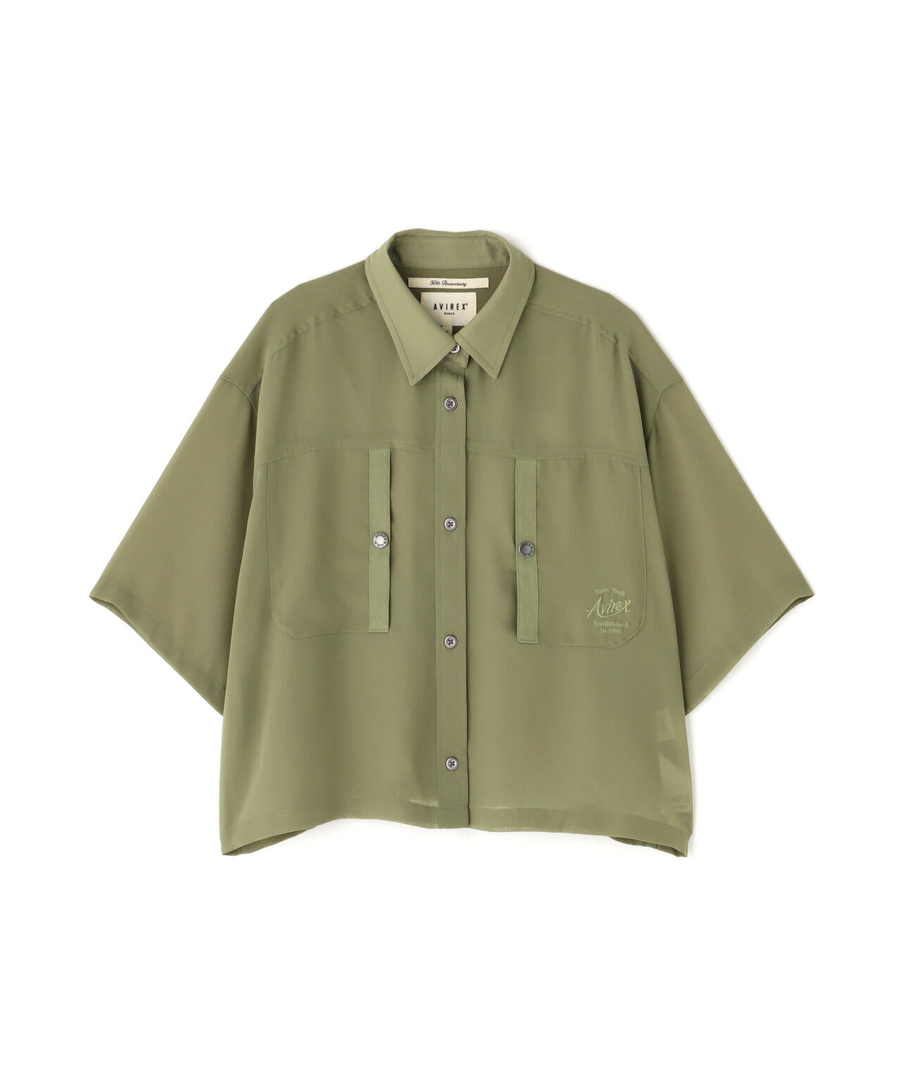 《WOMAN/直営店限定》EMBROIDERY SHEER SHIRT/刺繍シアーシャツ