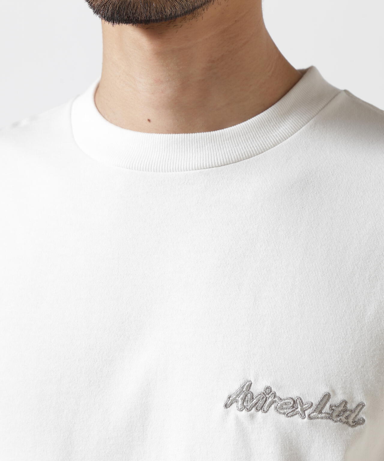 DOUBLE DRAGON SOUVENIR T-SHIRT / ダブルドラゴン スーベニア 長袖Tシャツ / AVIREX