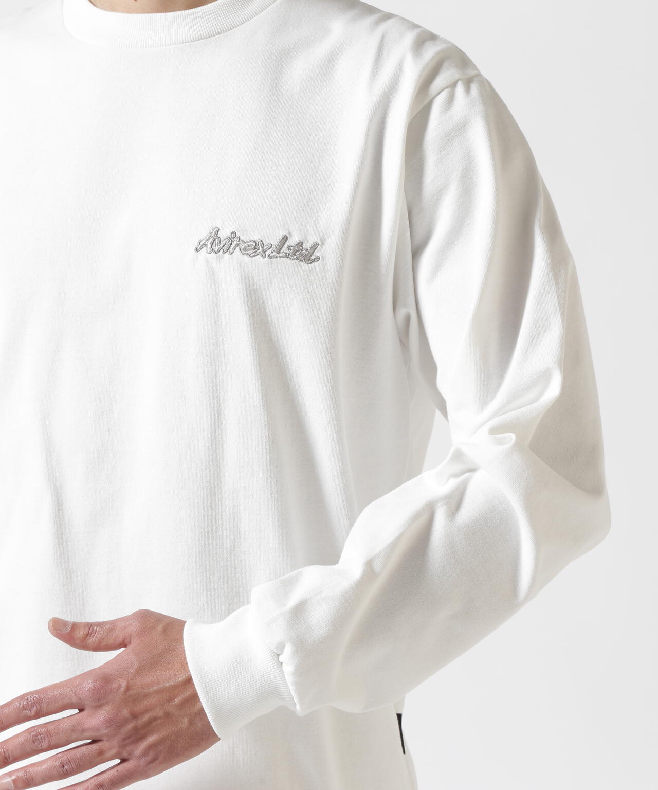 DOUBLE DRAGON SOUVENIR T-SHIRT / ダブルドラゴン スーベニア 長袖Tシャツ / AVIREX