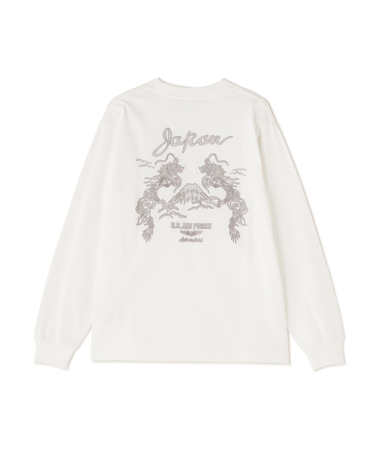 DOUBLE DRAGON SOUVENIR T-SHIRT / ダブルドラゴン スーベニア 長袖Tシャツ / AVIREX