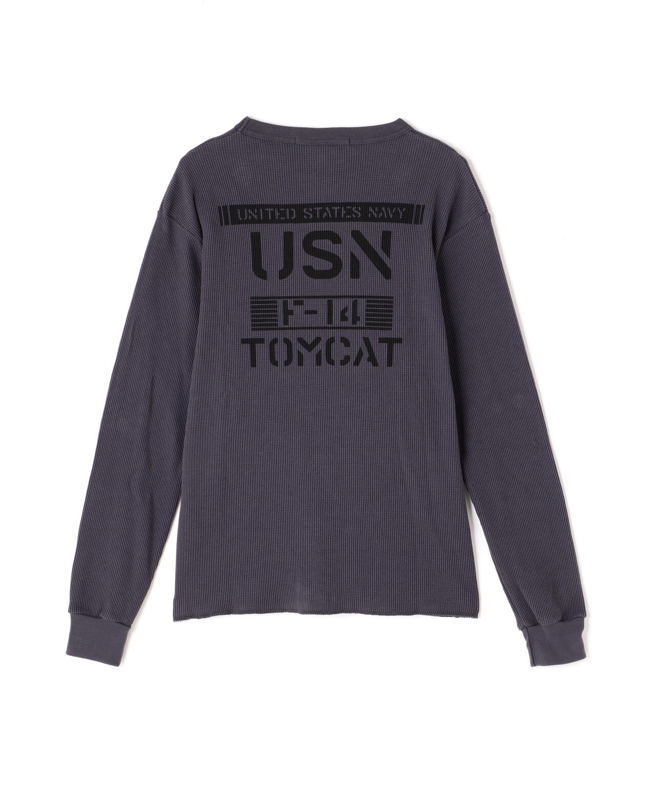 MINI WAFFLE T-SHIRT / ミニワッフル 長袖Tシャツ / AVIREX / アヴィレックス