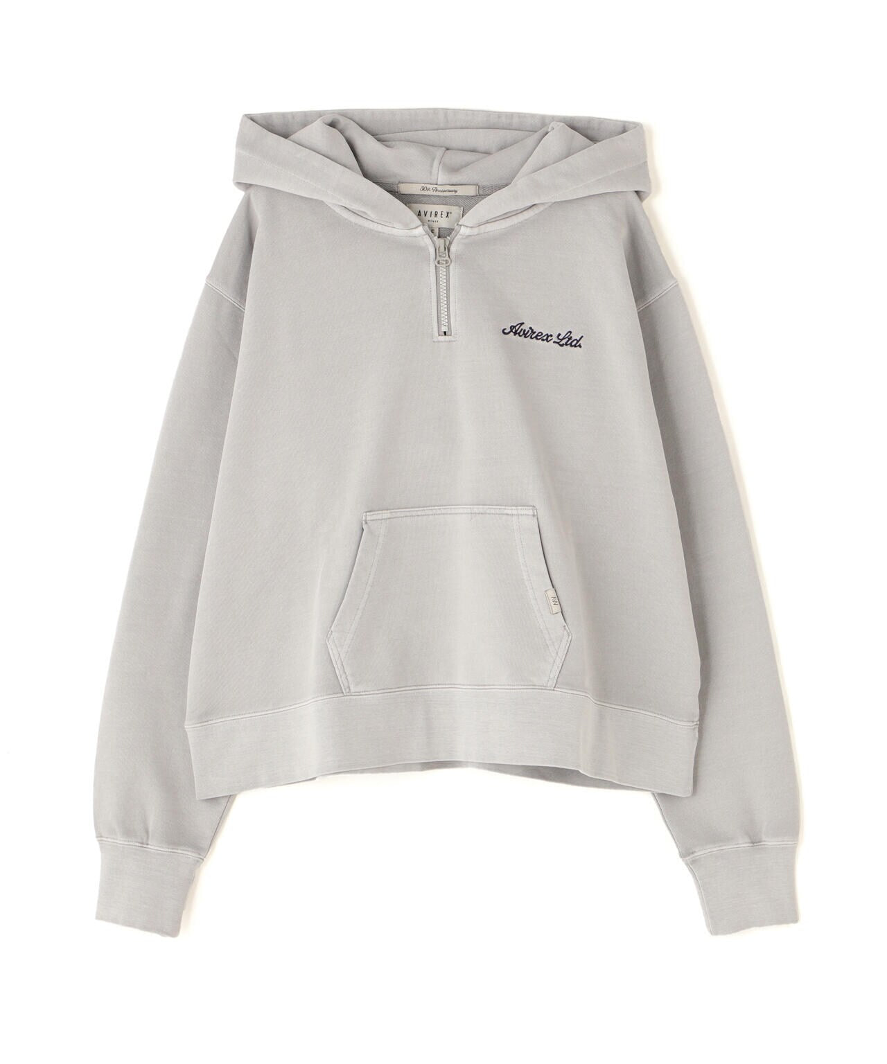 FADE WASH CADET PATCH H/Z HOOD/フェイドウォッシュ カデットパッチパーカー