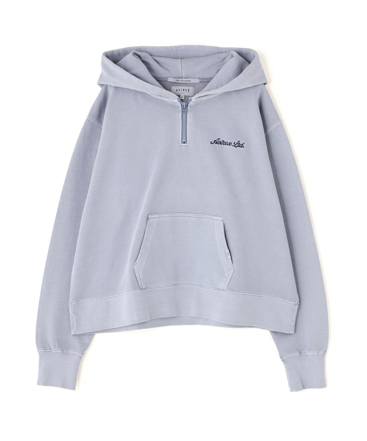 FADE WASH CADET PATCH H/Z HOOD/フェイドウォッシュ カデットパッチパーカー