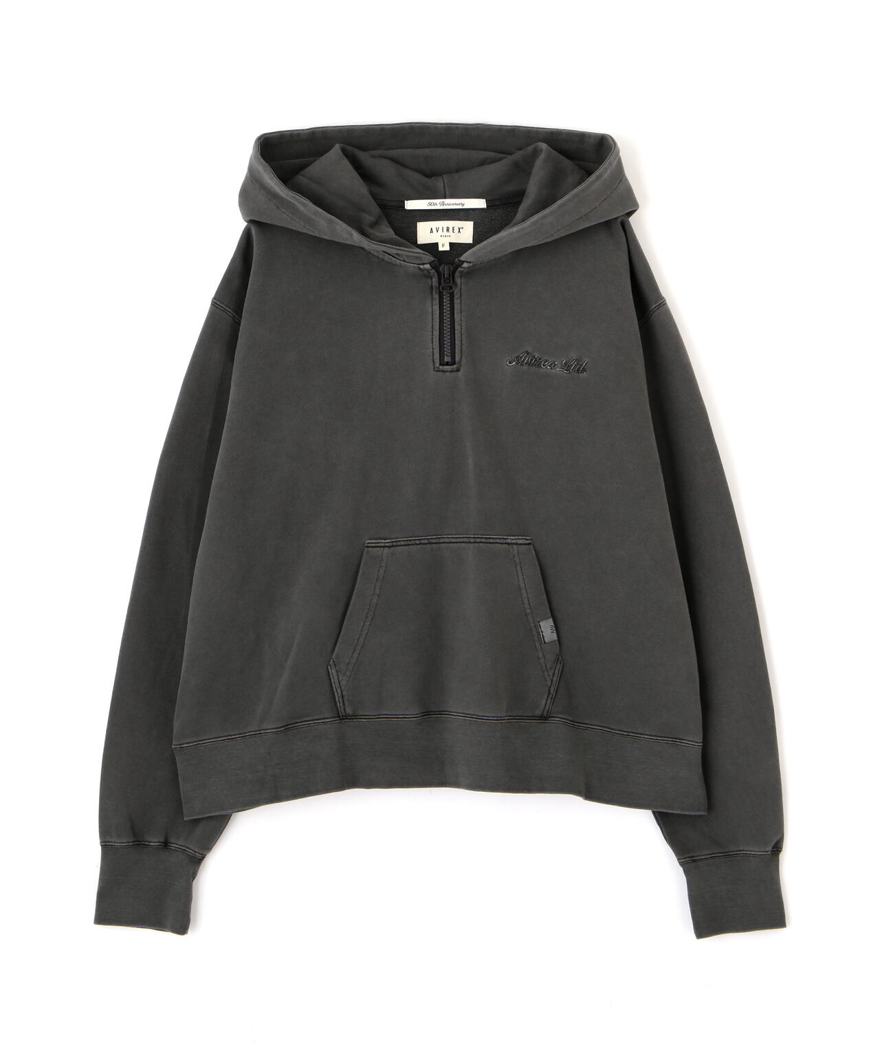 FADE WASH CADET PATCH H/Z HOOD/フェイドウォッシュ カデットパッチパーカー