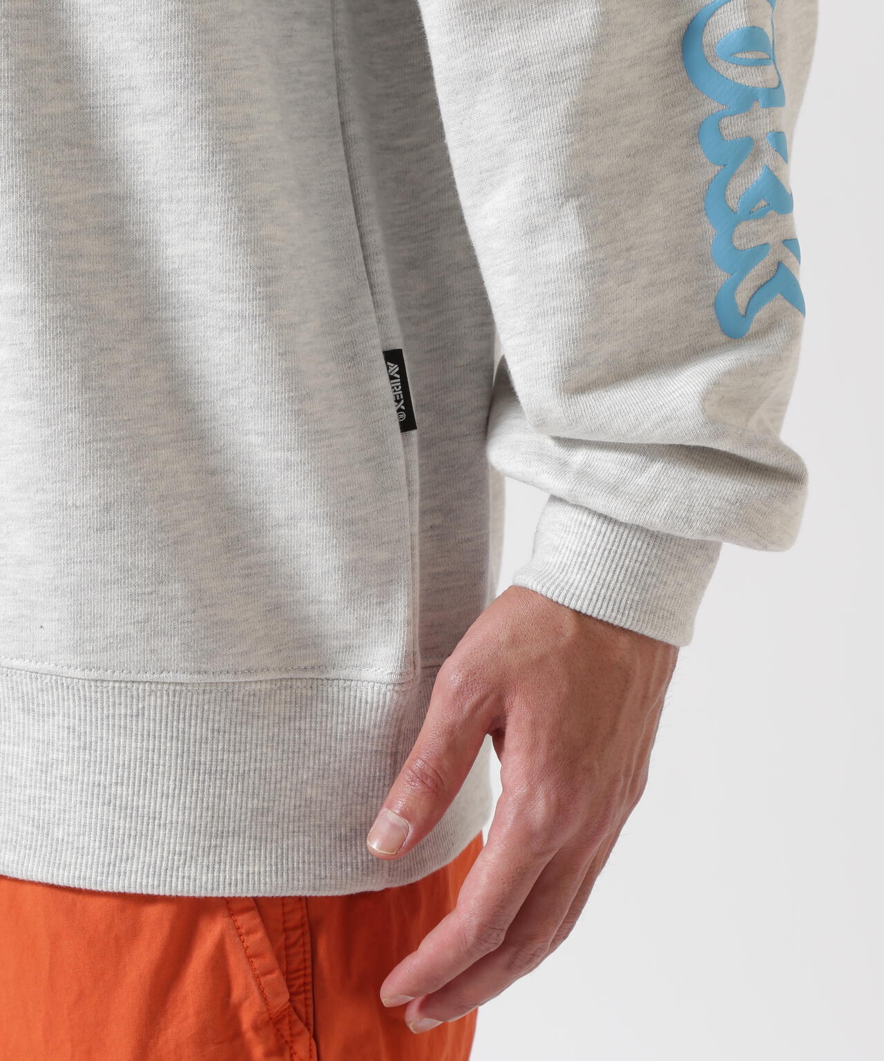 FOAMING CREW NECK SWEAT "AVIREX USA" / フォーミング クルーネックスウェット / AVIREX