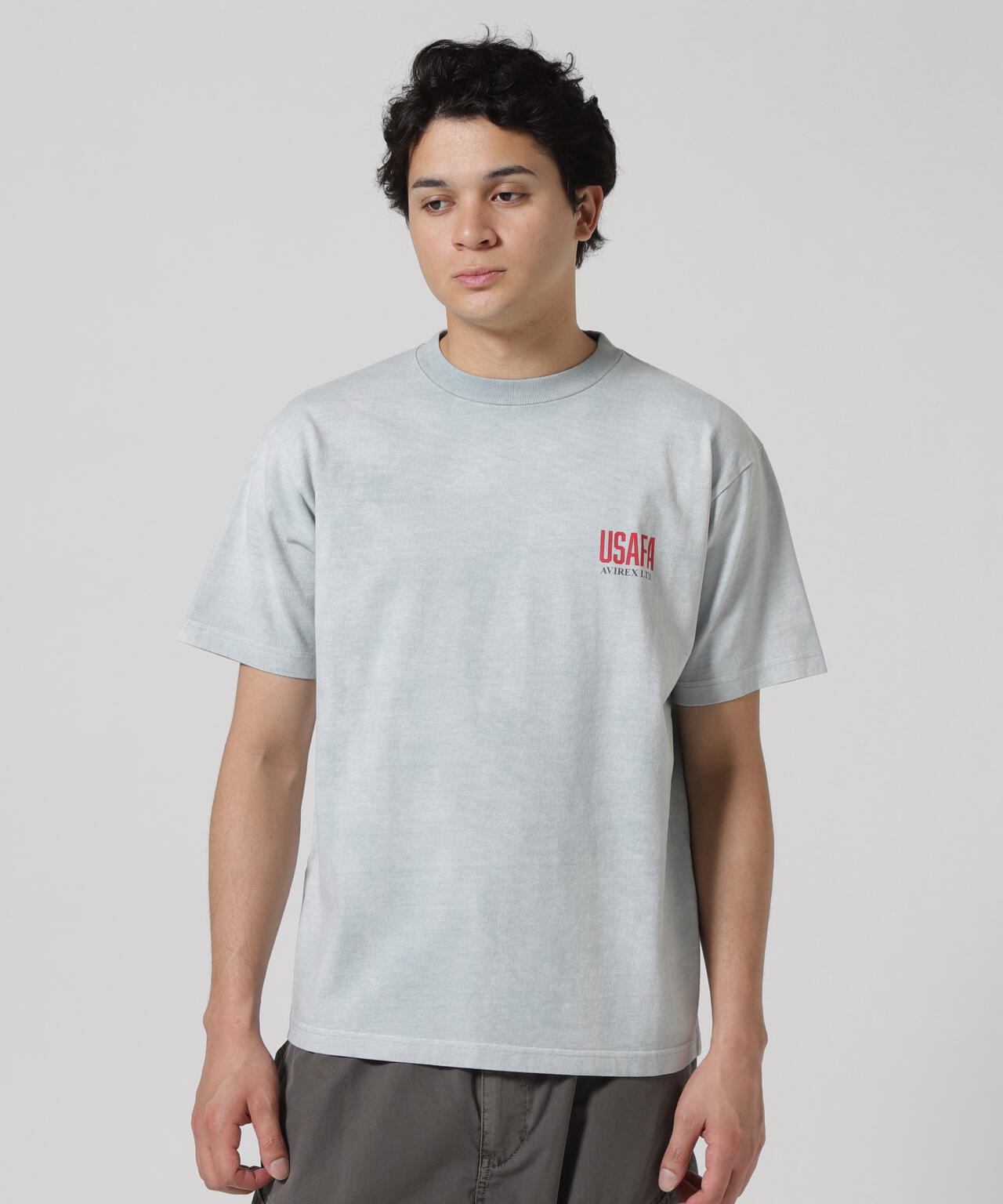 FADED CHEERLEADER T-SHIRT / フェイディド チアリーダー 半袖Tシャツ / AVIREX / アヴィレックス