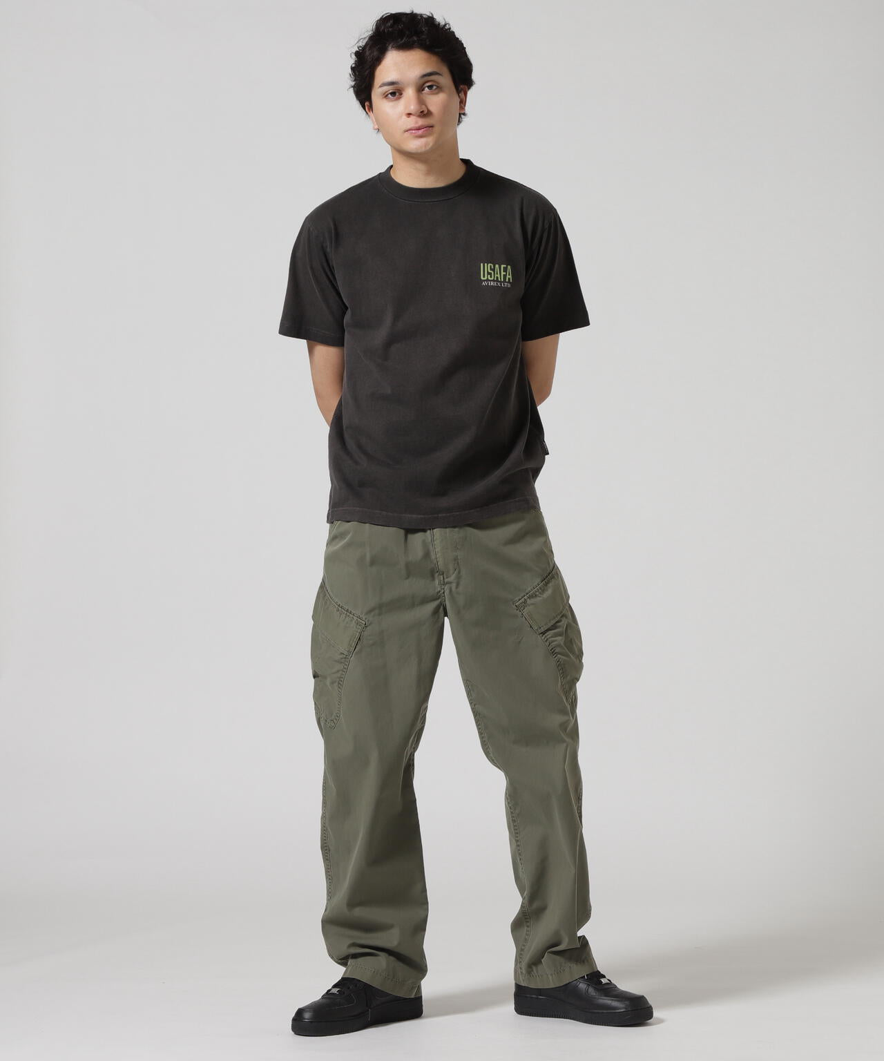 FADED CHEERLEADER T-SHIRT / フェイディド チアリーダー 半袖Tシャツ / AVIREX / アヴィレックス