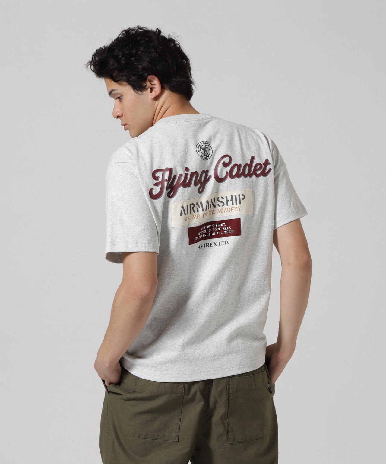 CADET PATCH T-SHIRT / カデット パッチ 半袖Tシャツ / AVIREX / アヴィレックス
