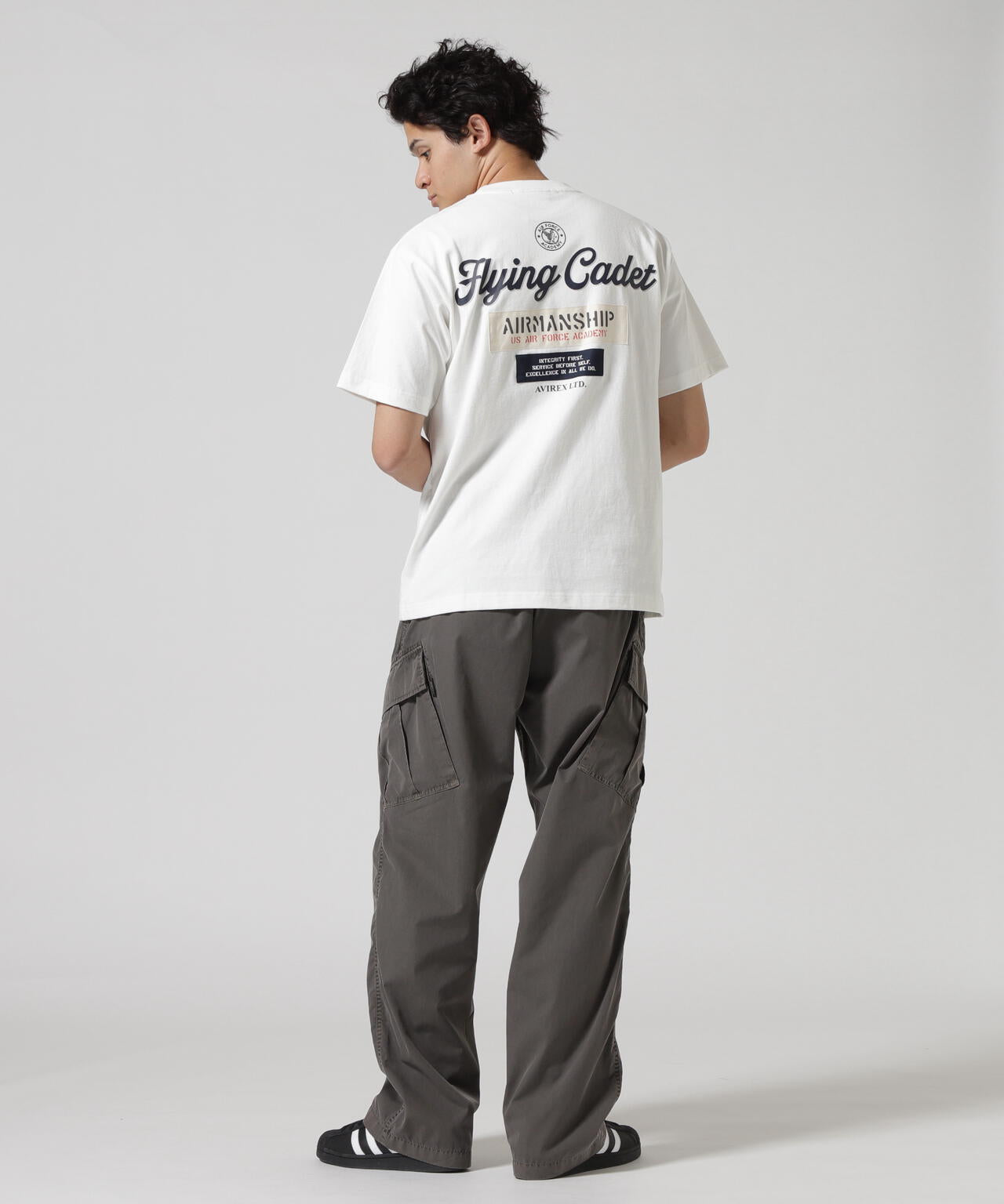 CADET PATCH T-SHIRT / カデット パッチ 半袖Tシャツ / AVIREX / アヴィレックス