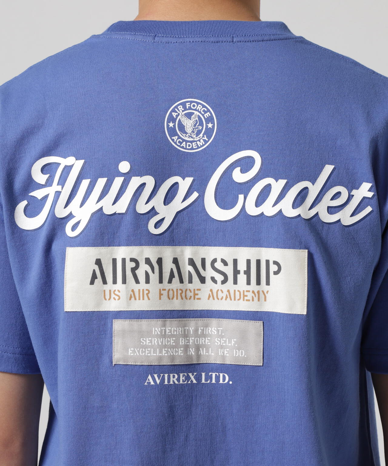 CADET PATCH T-SHIRT / カデット パッチ 半袖Tシャツ / AVIREX / アヴィレックス