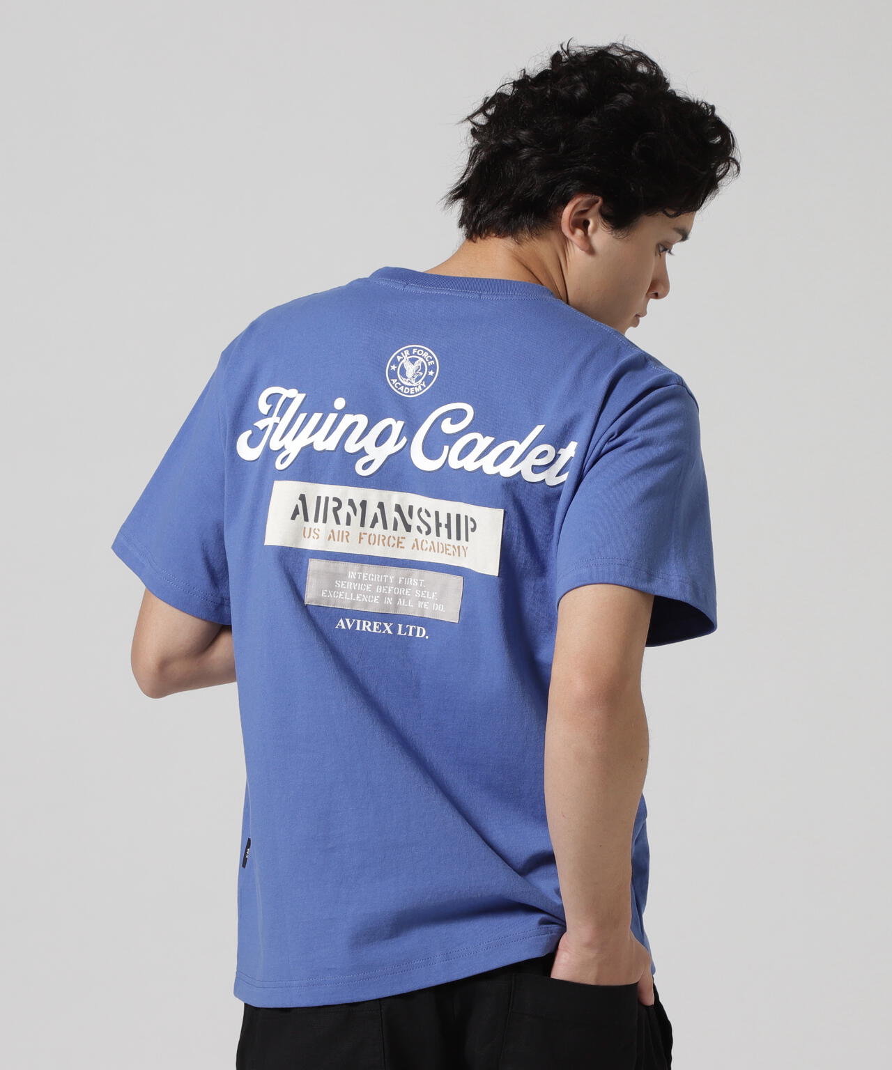 CADET PATCH T-SHIRT / カデット パッチ 半袖Tシャツ / AVIREX / アヴィレックス