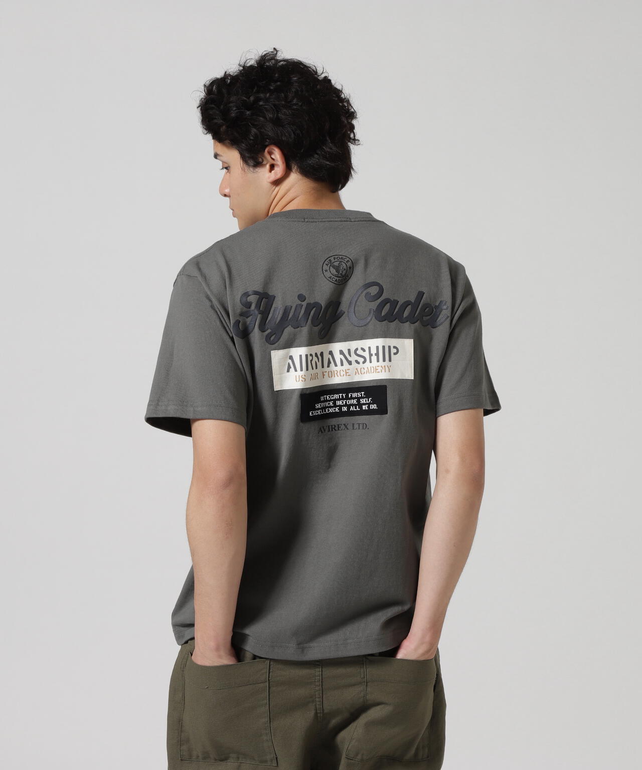 CADET PATCH T-SHIRT / カデット パッチ 半袖Tシャツ / AVIREX / アヴィレックス