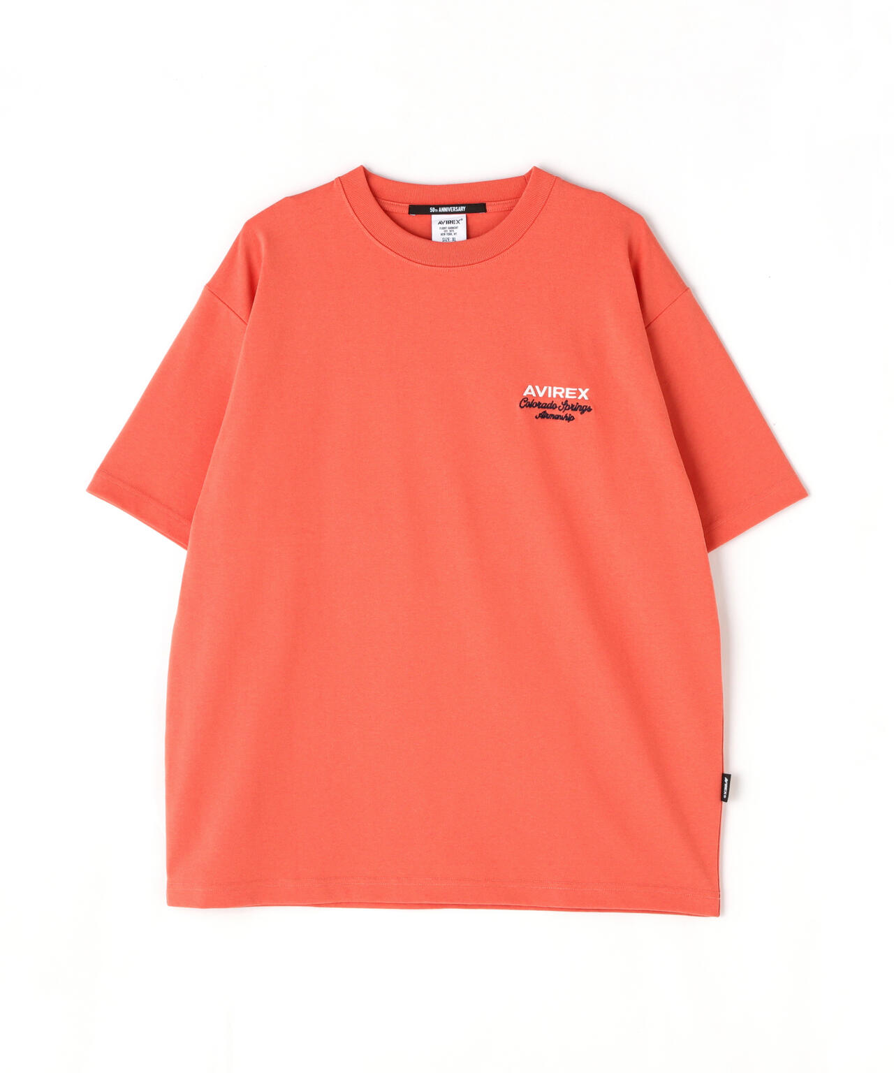 USAFA SQUADRONS EMBROIDERY T-SHIRT / 刺繍 半袖Tシャツ / AVIREX / アヴィレックス